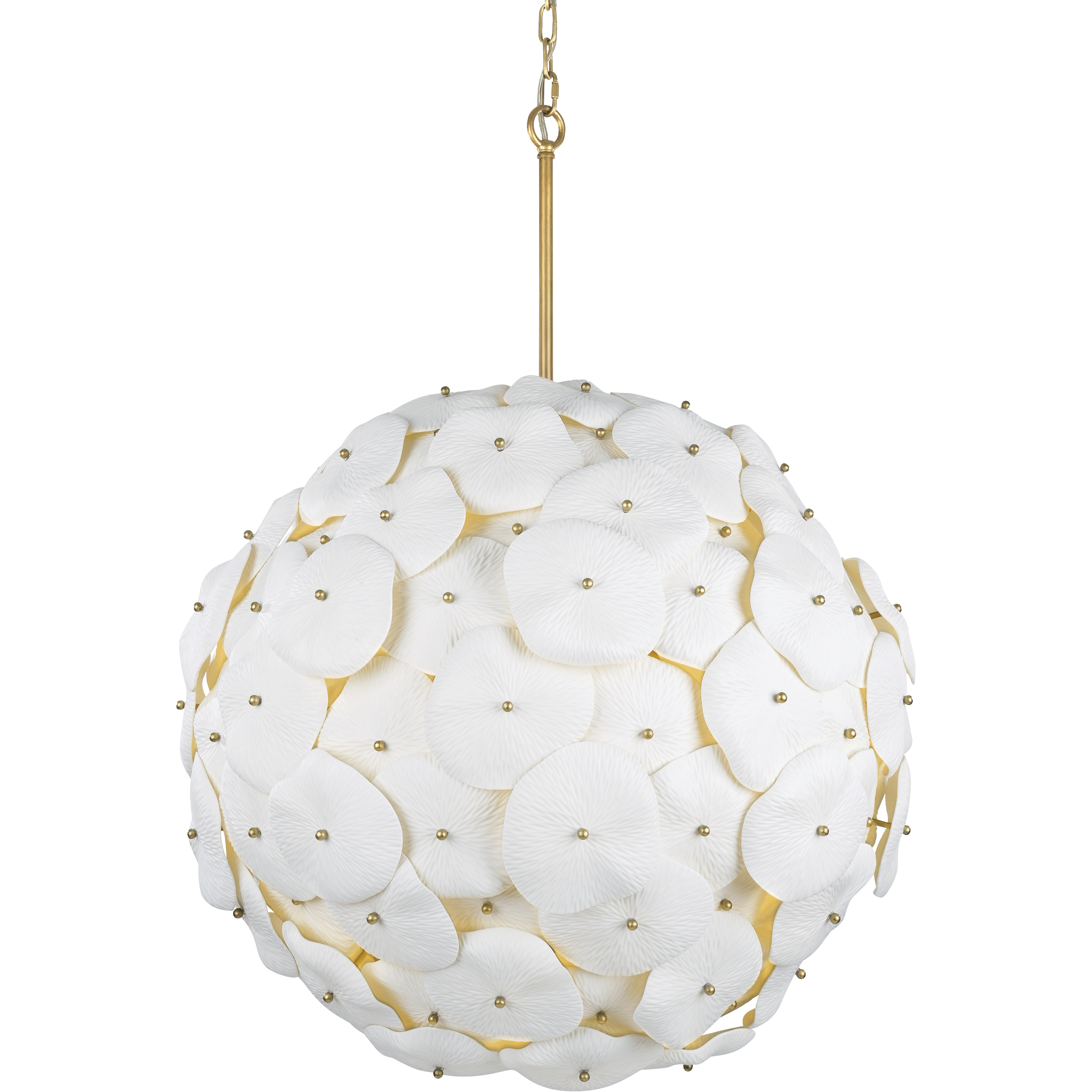 Coastlyn 7 Light 28 inch Legacy Brass Pendant Ceiling Light