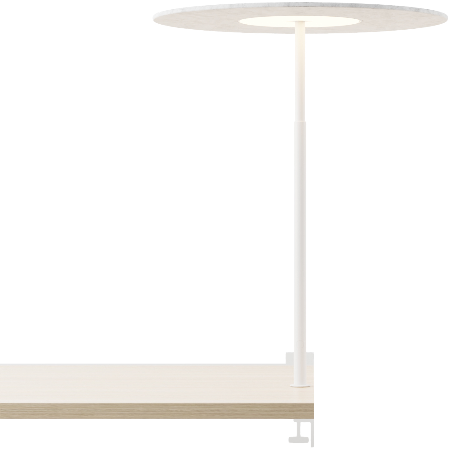 Yurei 22 inch 14.00 watt Matte White Co-Working Lamp Portable Light