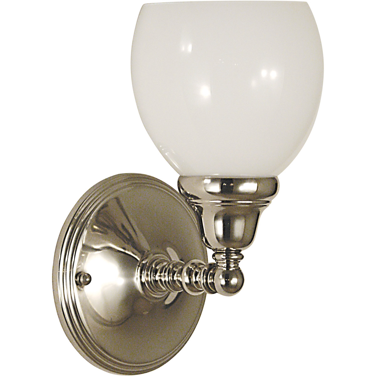 Sheraton 1 Light 6 inch Brushed Nickel Sconce Wall Light