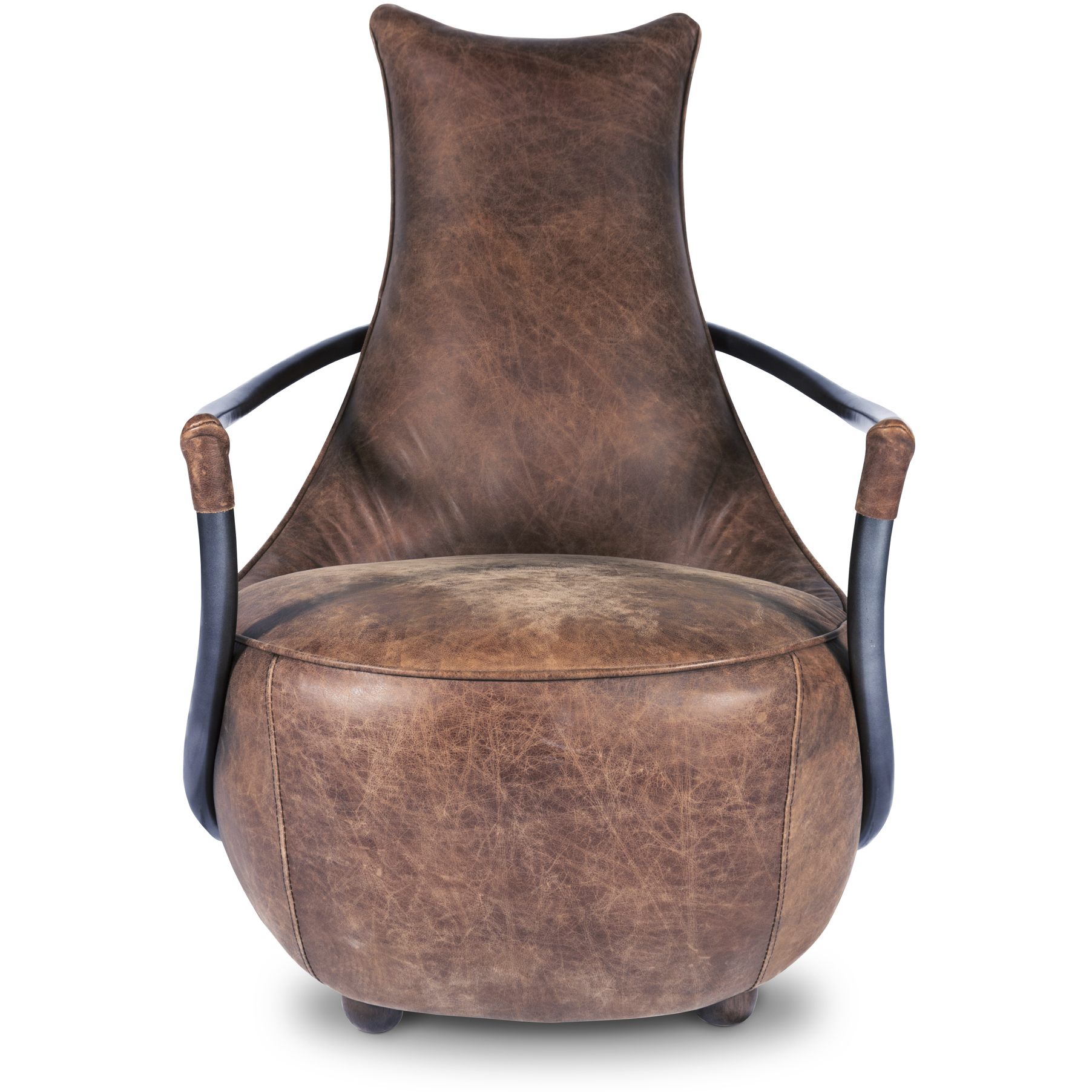 Carlisle Brown Club Chair