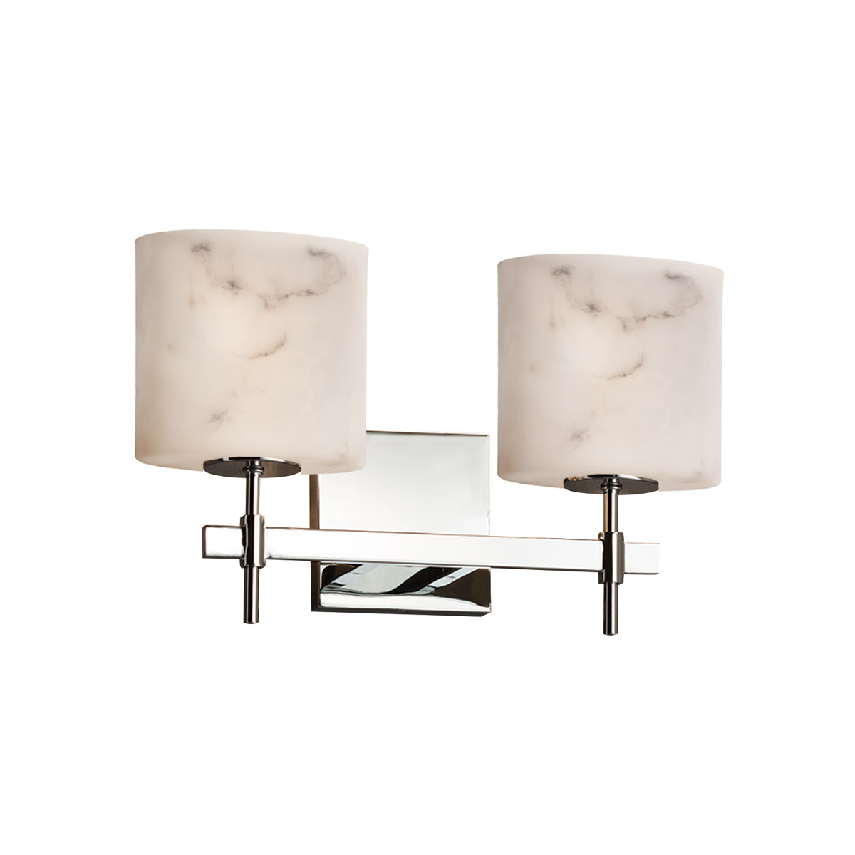 LumenAria LED 14.5 inch Brushed Nickel Bath Vanity Light Wall Light in 1400 Lm LED, Rectangle