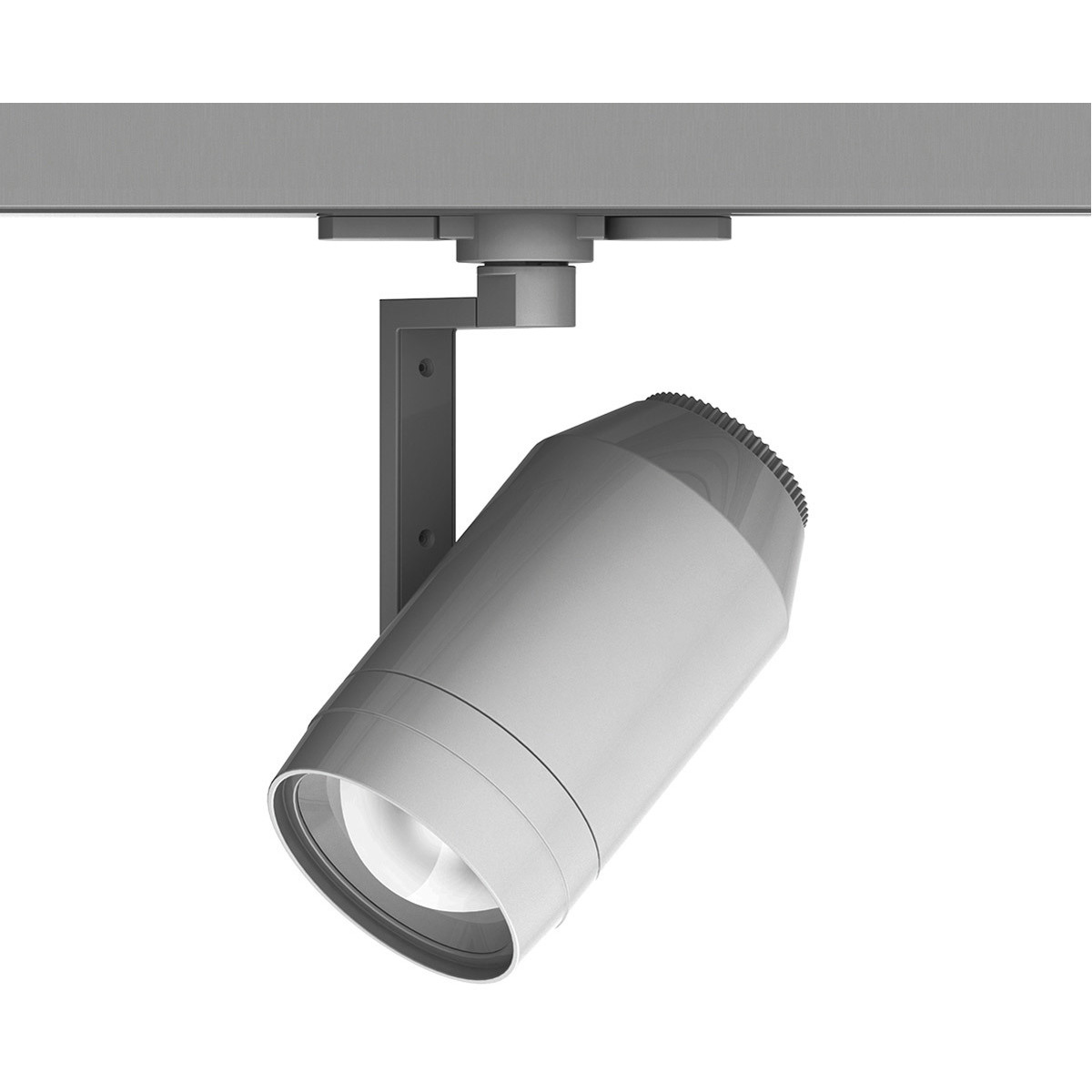 Paloma 1 Light 277 Platinum Track Accessory Ceiling Light in 4000K, 85