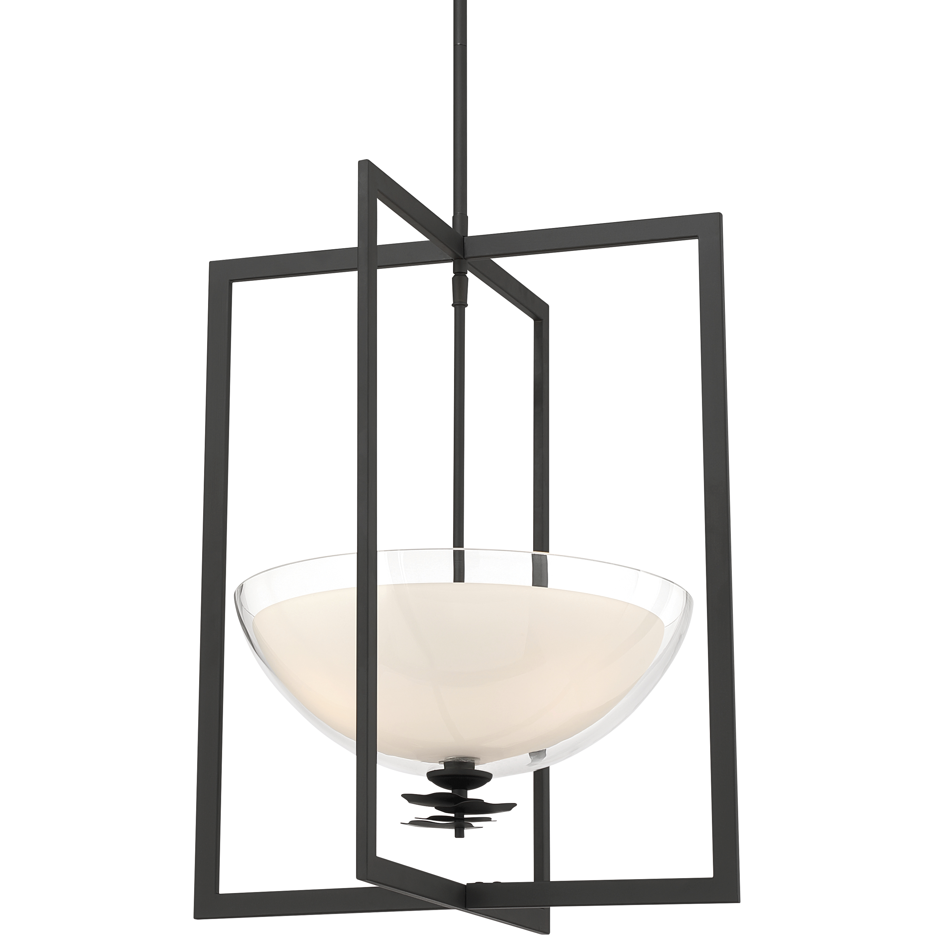 Elowen 3 Light 18 inch Dark Matte Black Pendant Ceiling Light