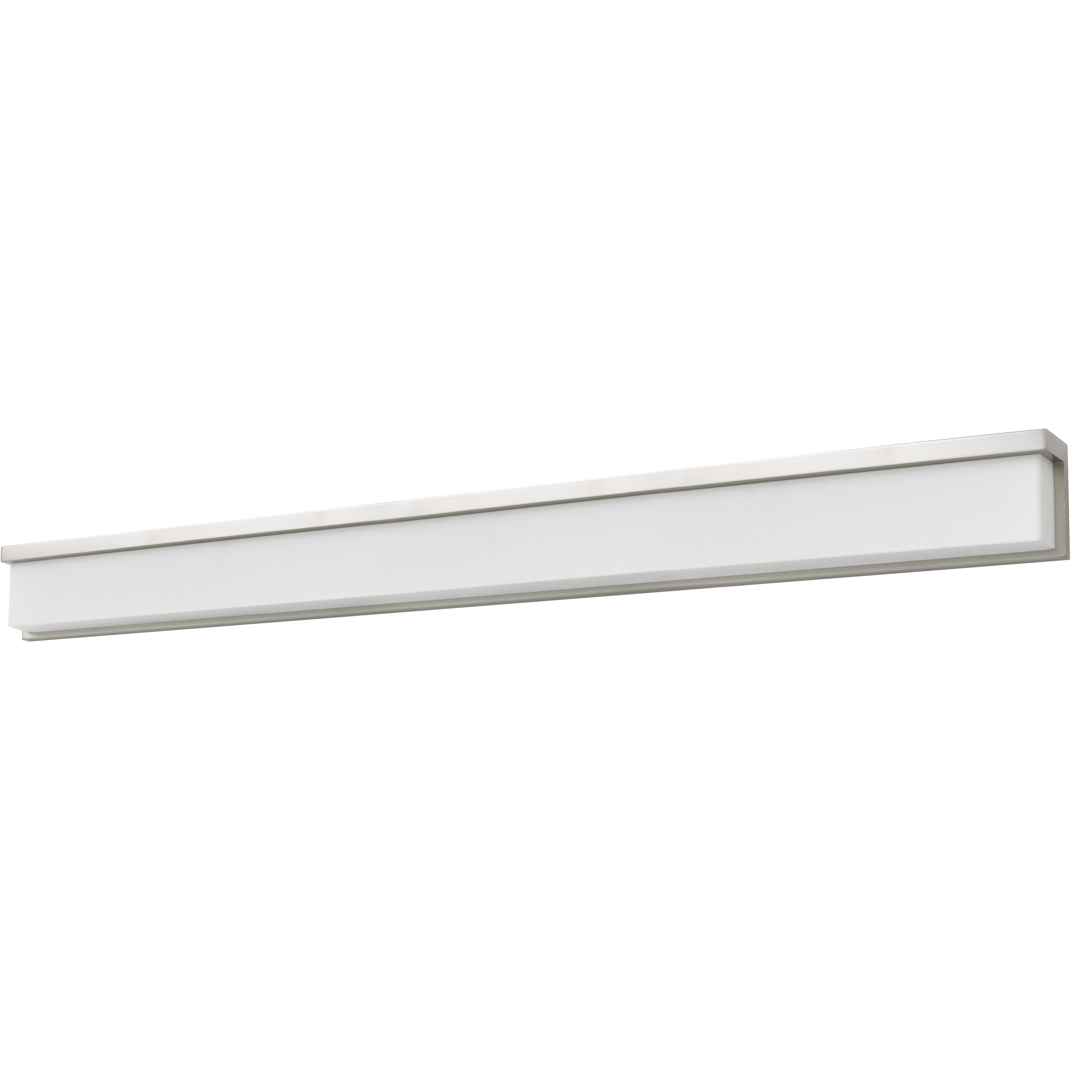 Almeria LED 36.25 inch Brushed Steel Vanity Light Wall Light