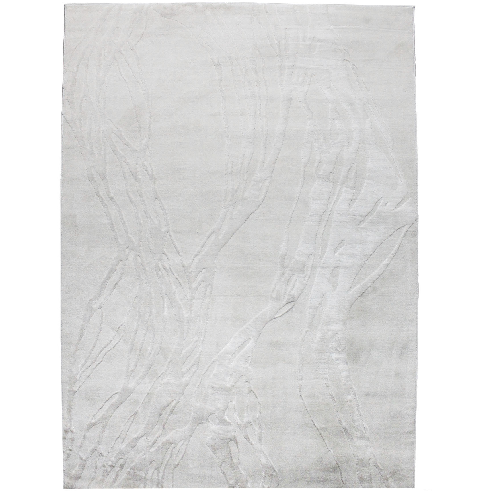Mica 51 X 39 inch Off-White Indoor Rug, 3'3" X 4'3"