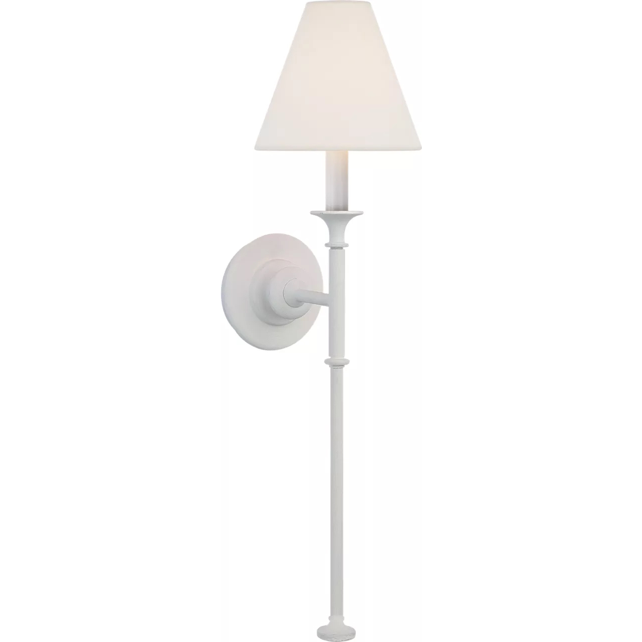 Thomas O'Brien Piaf LED 6.5 inch Plaster White Tail Sconce Wall Light, Large