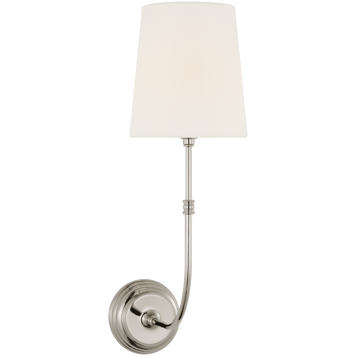 Suzanne Kasler Wyatt LED 6.25 inch Polished Nickel Sconce Wall Light