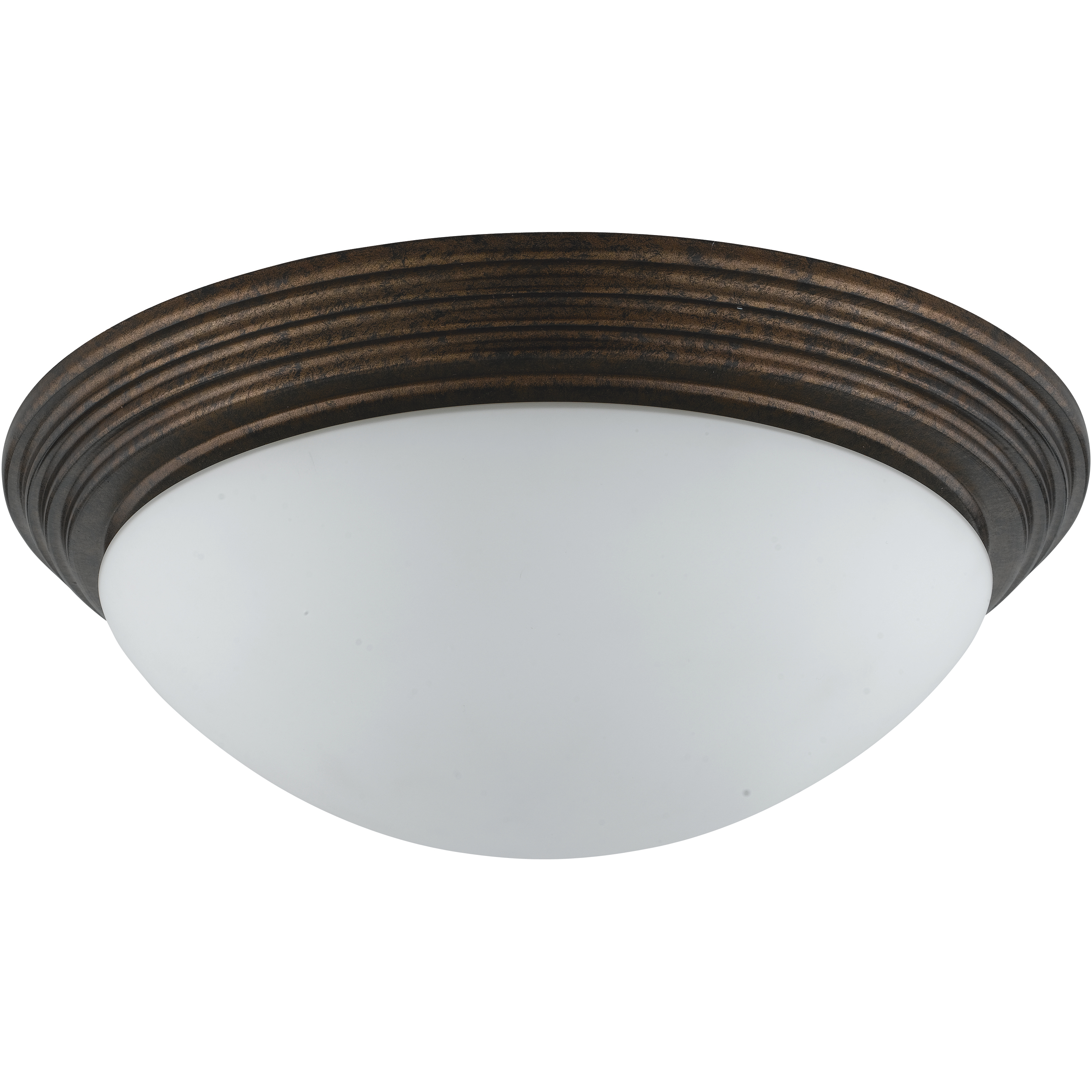 Signature 2 Light 16 inch Rust Flushmount Ceiling Light