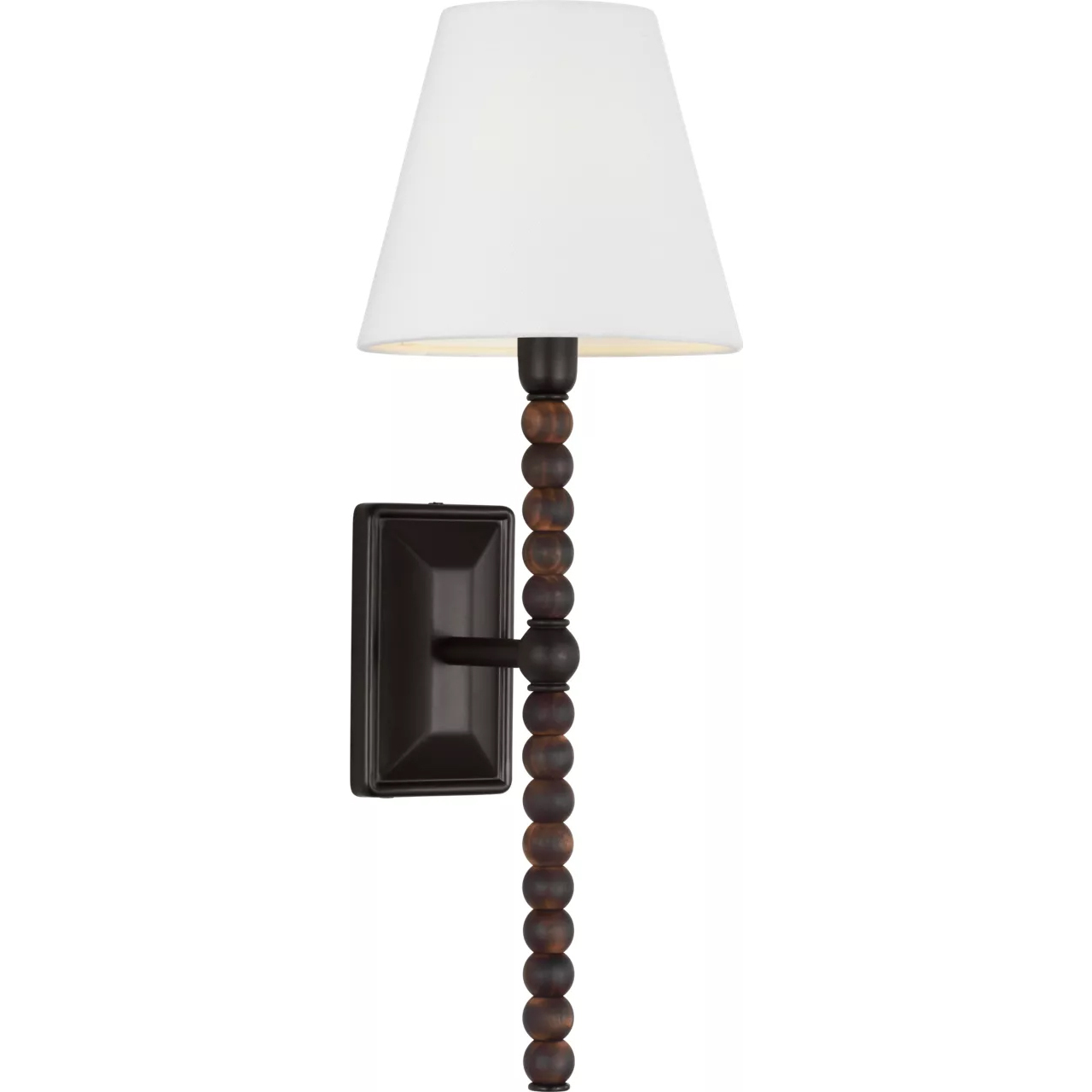 C&M by Chapman & Myers Fiona 1 Light 6.25 inch Aged Iron Wall Sconce Wall Light