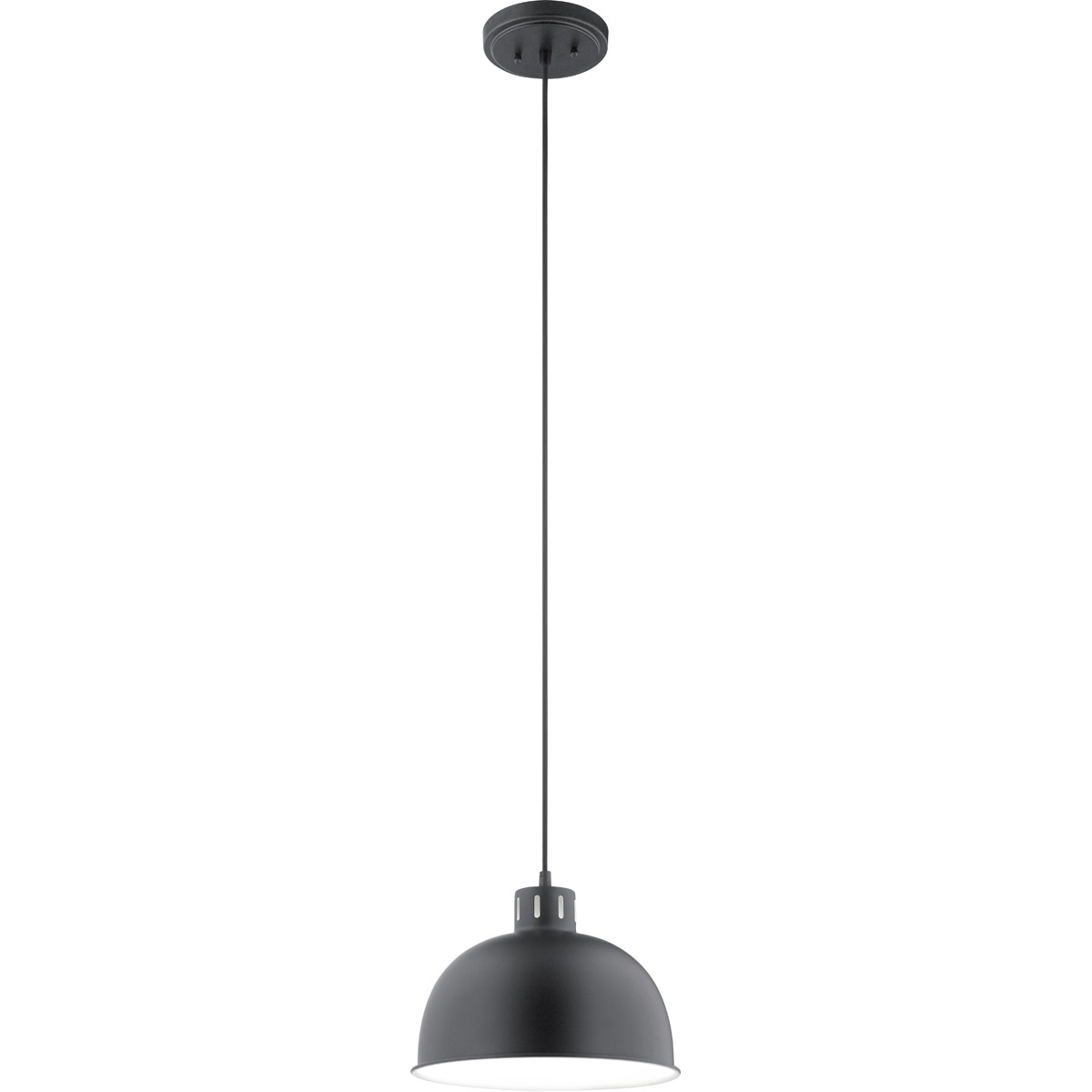 Zailey 1 Light 11.5 inch Black Pendant Ceiling Light