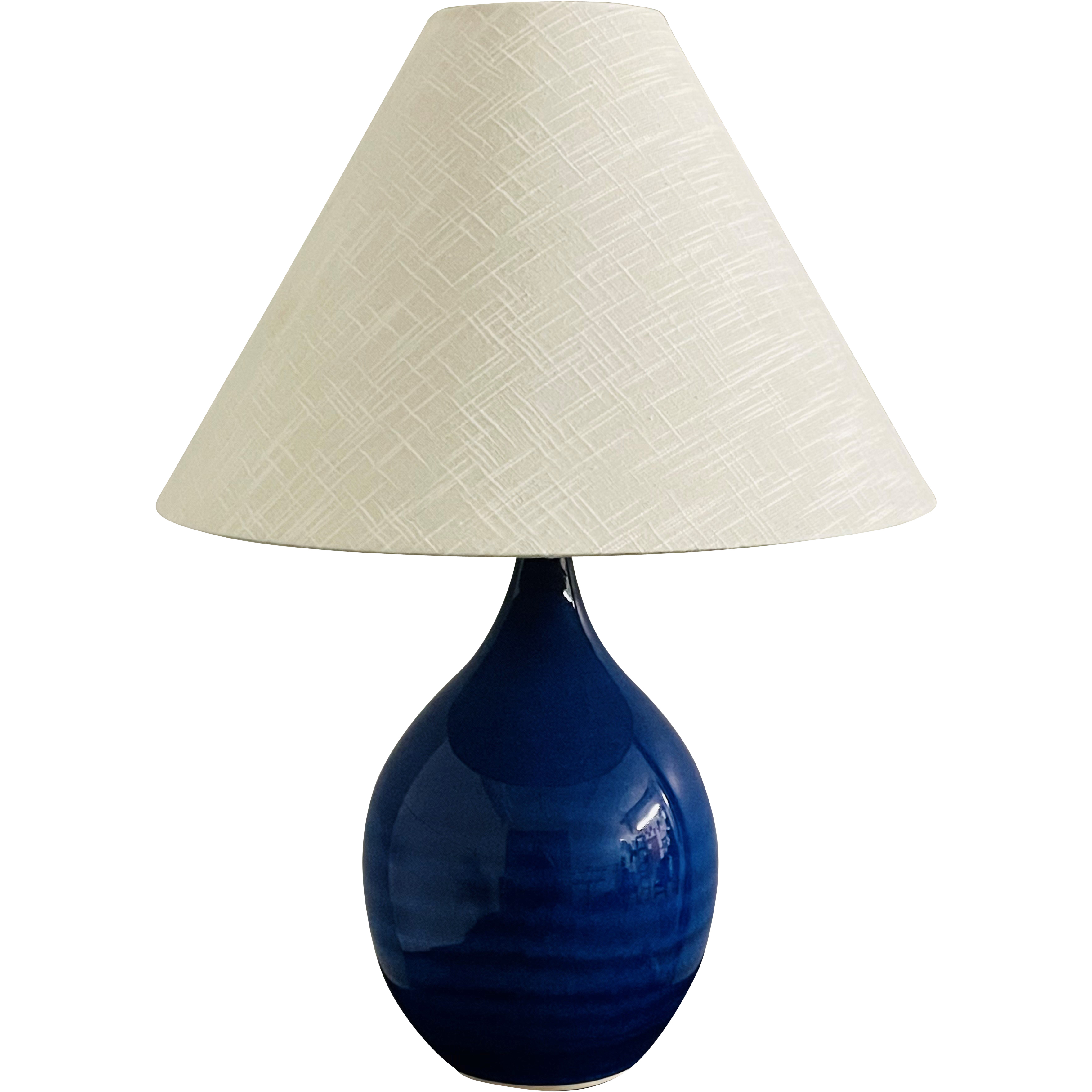 Scatchard 22.5 inch 150.00 watt Imperial Blue Table Lamp Portable Light