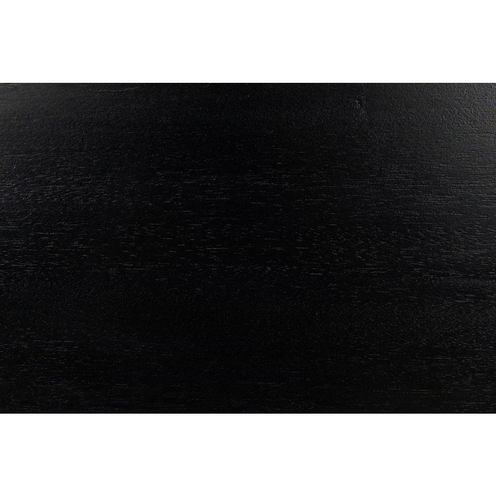 Ferret Hand Rubbed Black Bed, California King