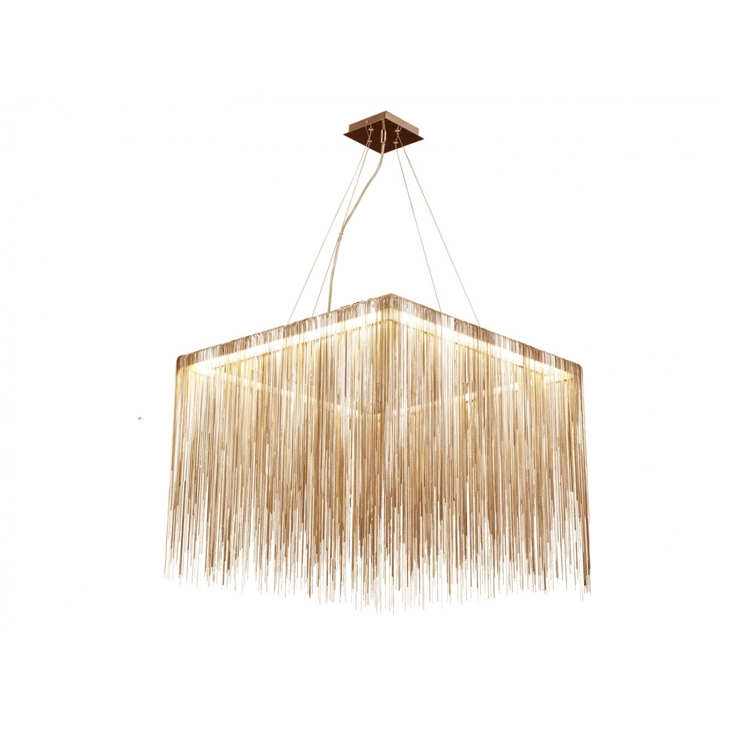 Fountain Ave. LED 24 inch Gold Chandelier Ceiling Light