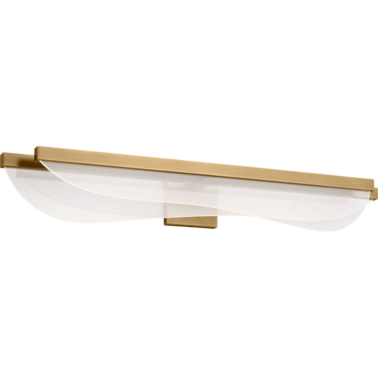 Sean Lavin Nyra LED 36 inch Plated Brass Bath Vanity Wall Light