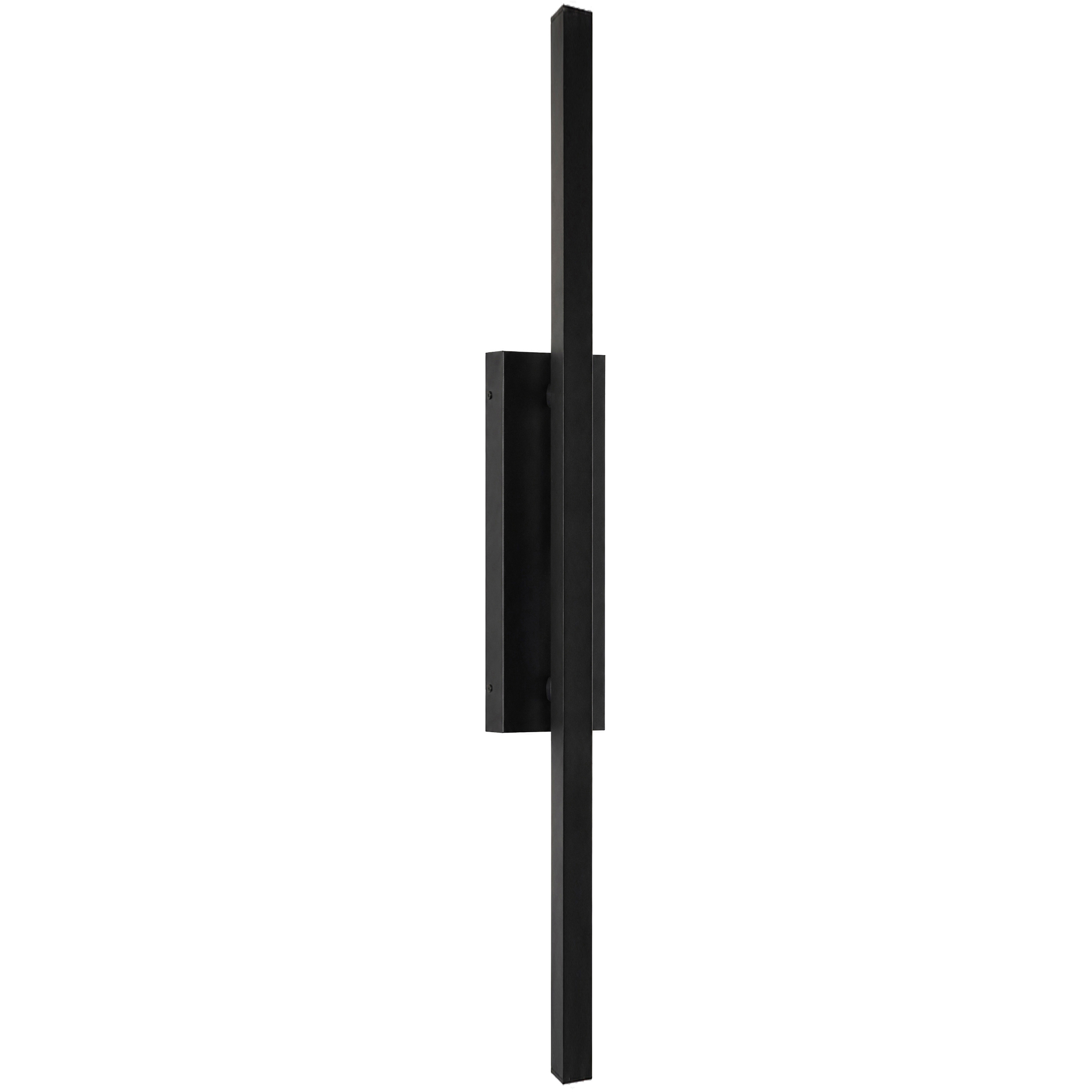 Mono 1 Light 50 inch Black Outdoor Wall Sconce