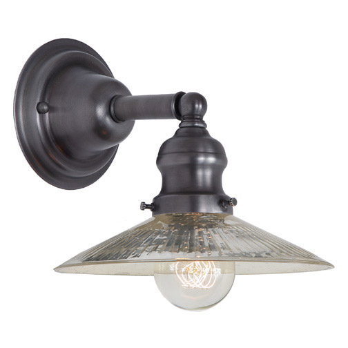 Union Square 1 Light 8 inch Gun Metal Wall Sconce Wall Light