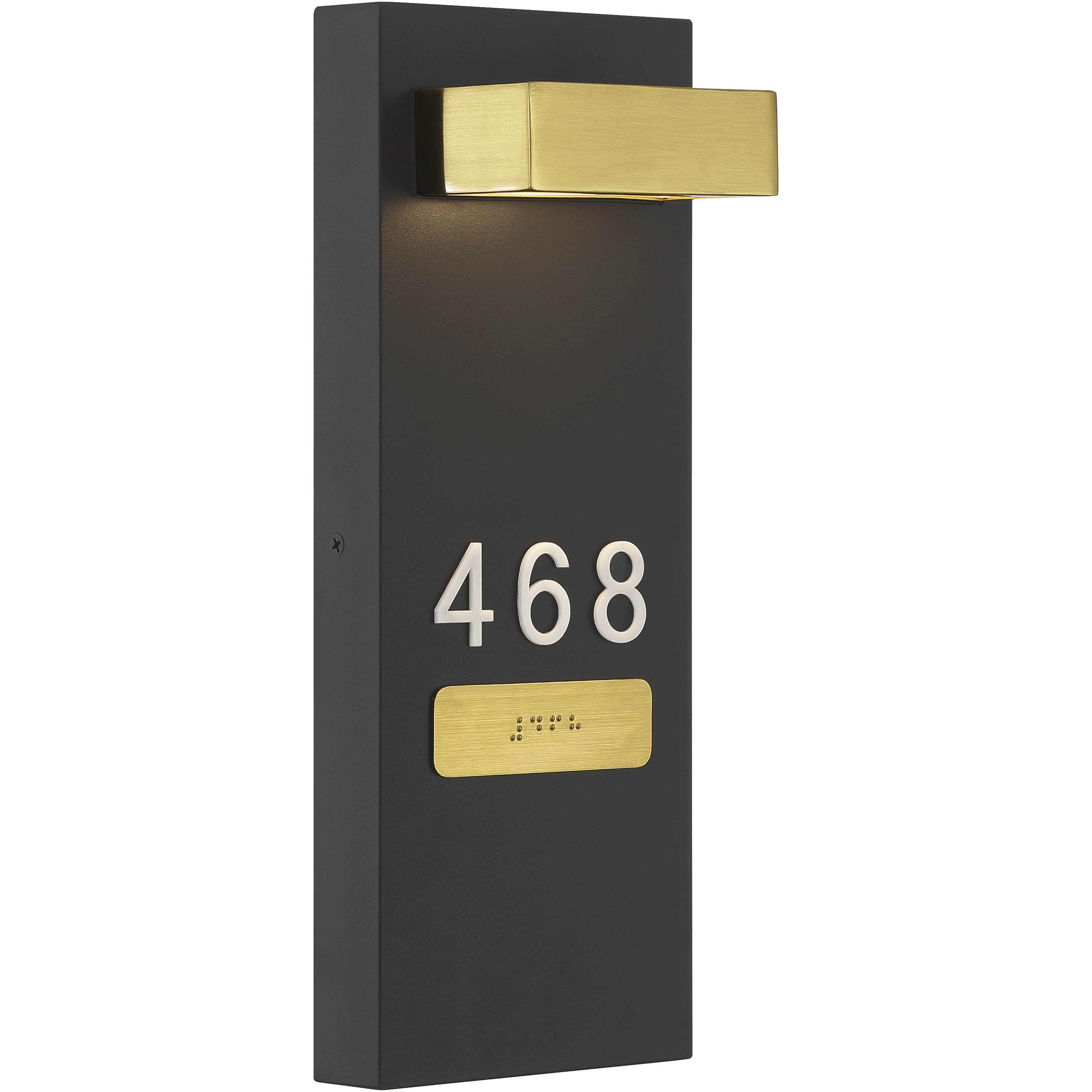 Marka 4.75 inch Matte Black ADA Wall Sconce Wall Light