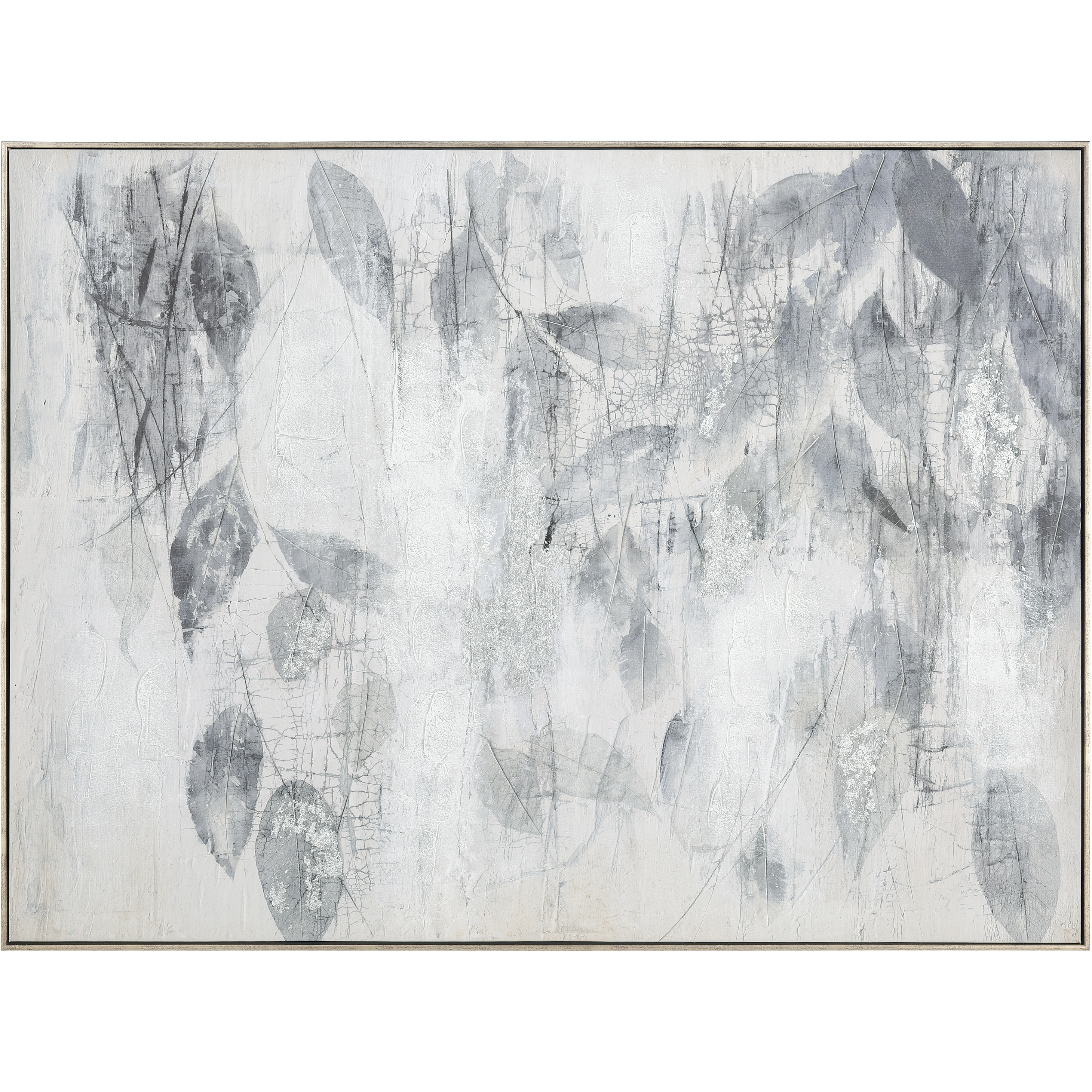 Willow Off White Framed Wall Art, Abstract
