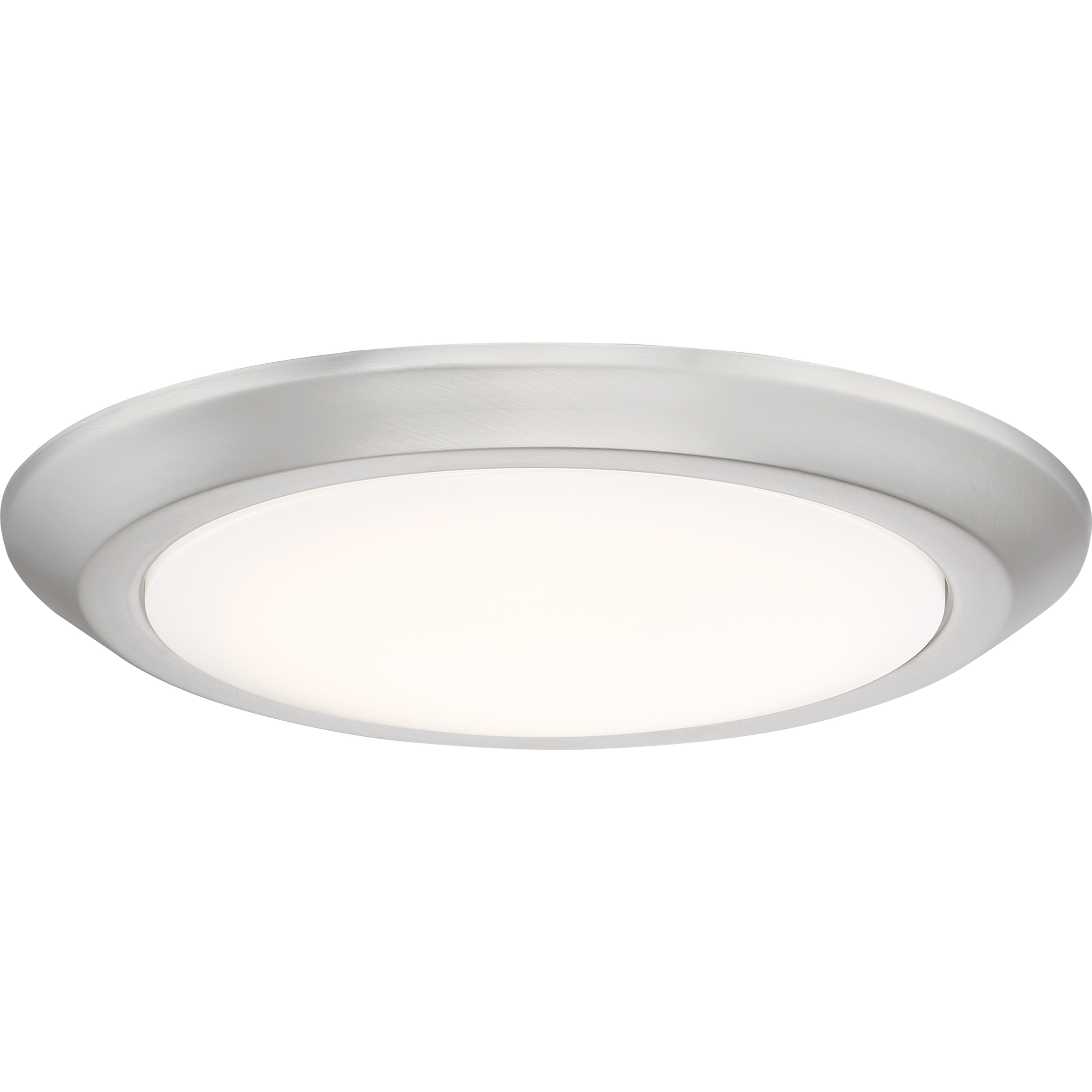 Verge LED 12 inch Brushed Nickel Flush Mount Ceiling Light
