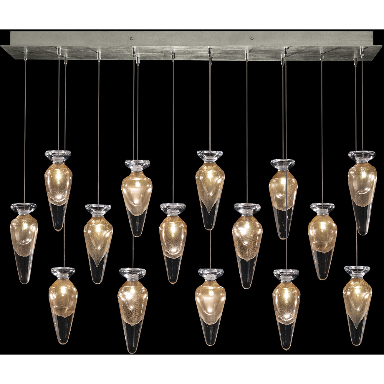 Essence 15 Light 49 inch Silver Pendant Ceiling Light