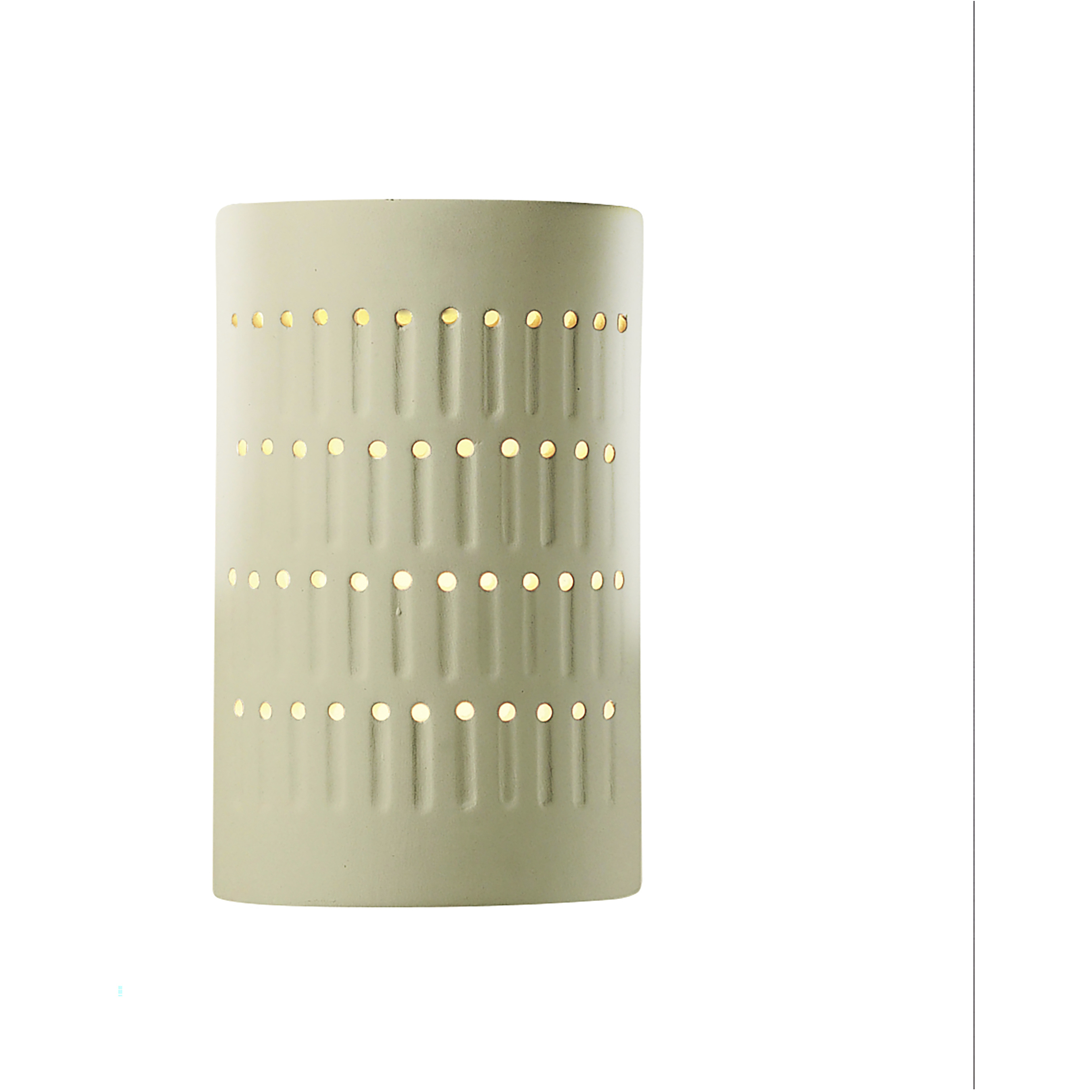 Ambiance LED 5.75 inch Vanilla Gloss Wall Sconce Wall Light