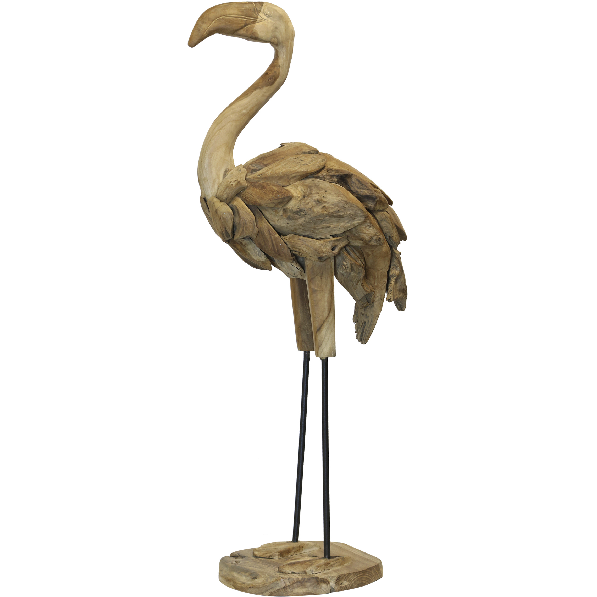 Arec Natural and Black Decorative Object
