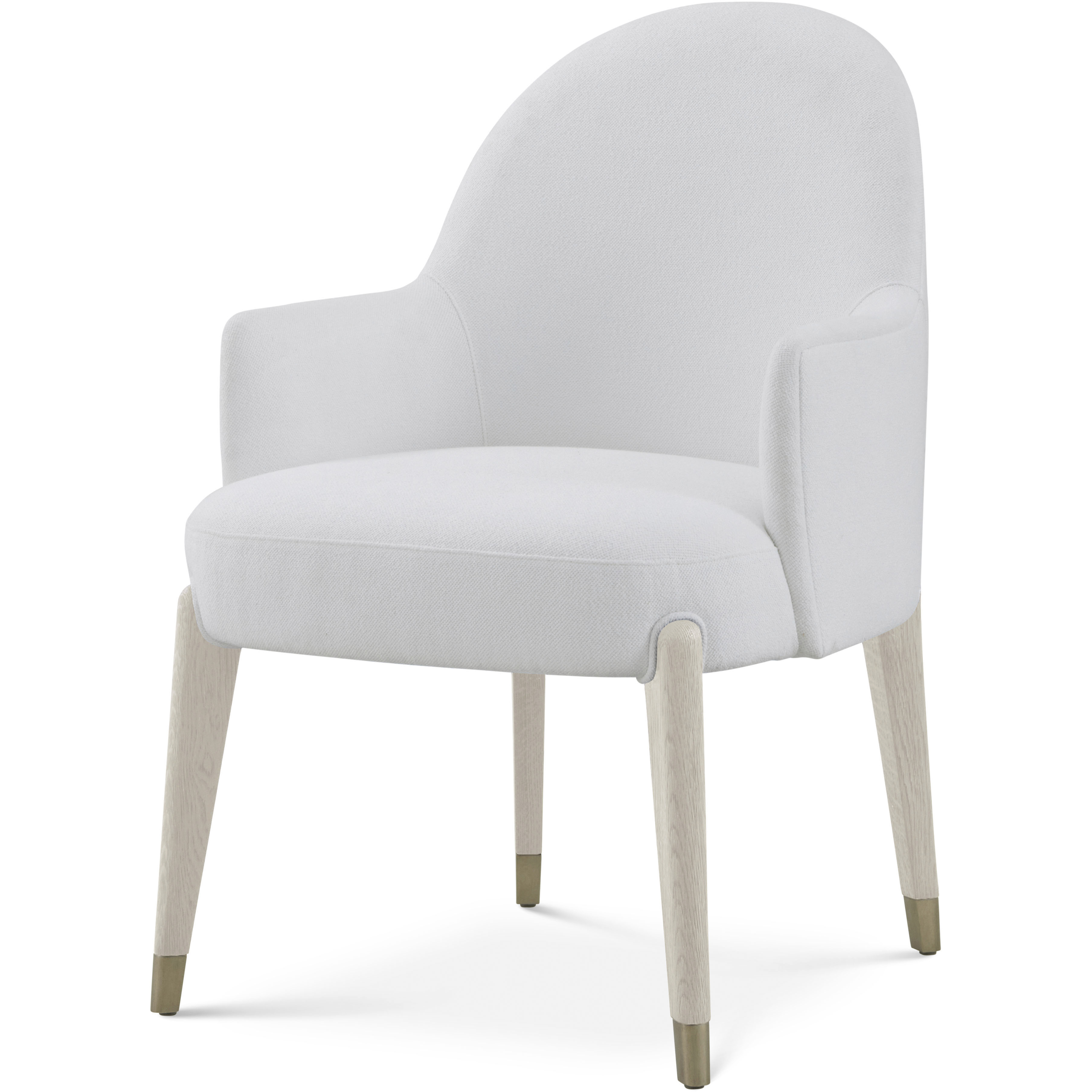 Luna Cascade Dining Chair, Wooden, Upholstered