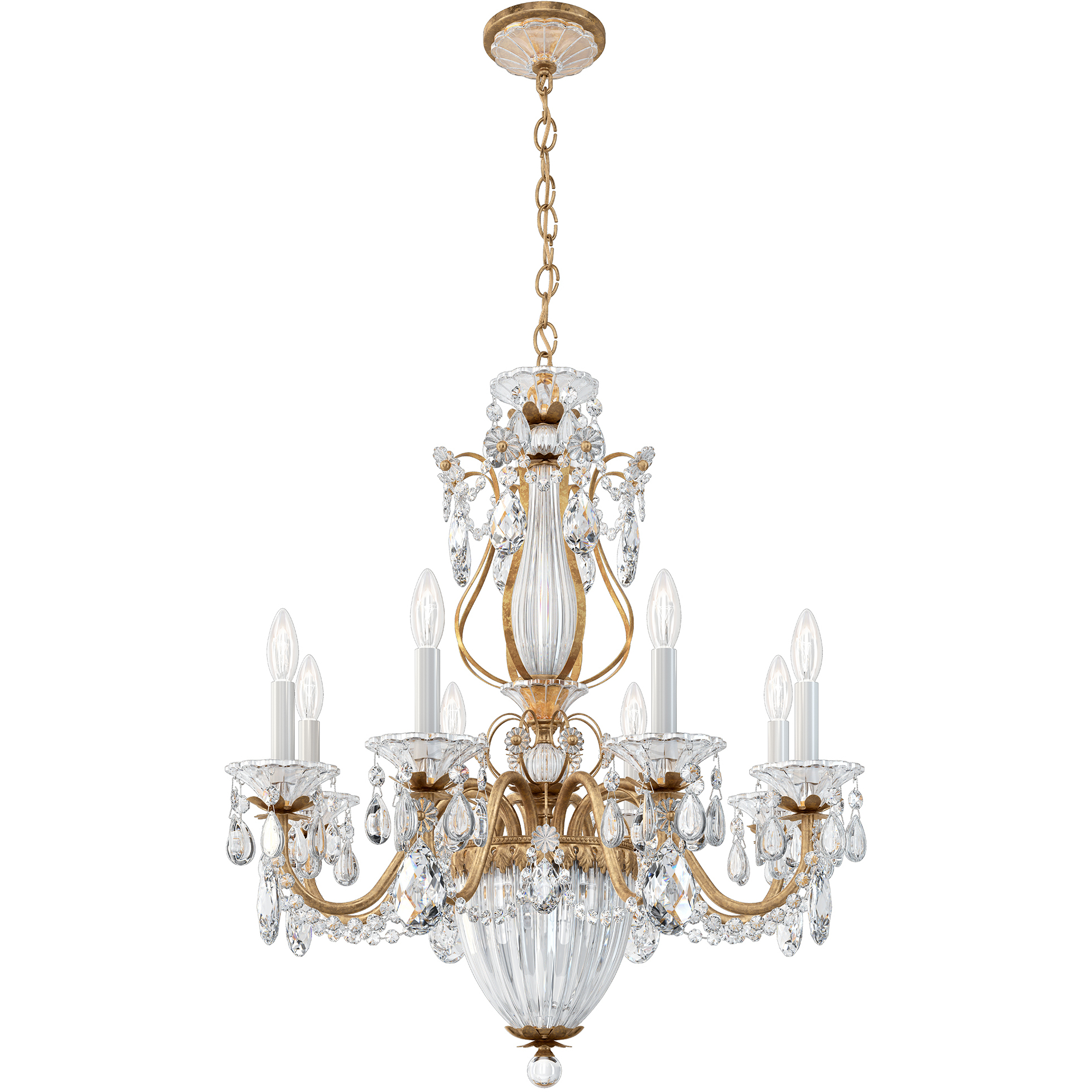 Bagatelle 11 Light 26.5 inch French Gold Chandelier Ceiling Light in Heritage