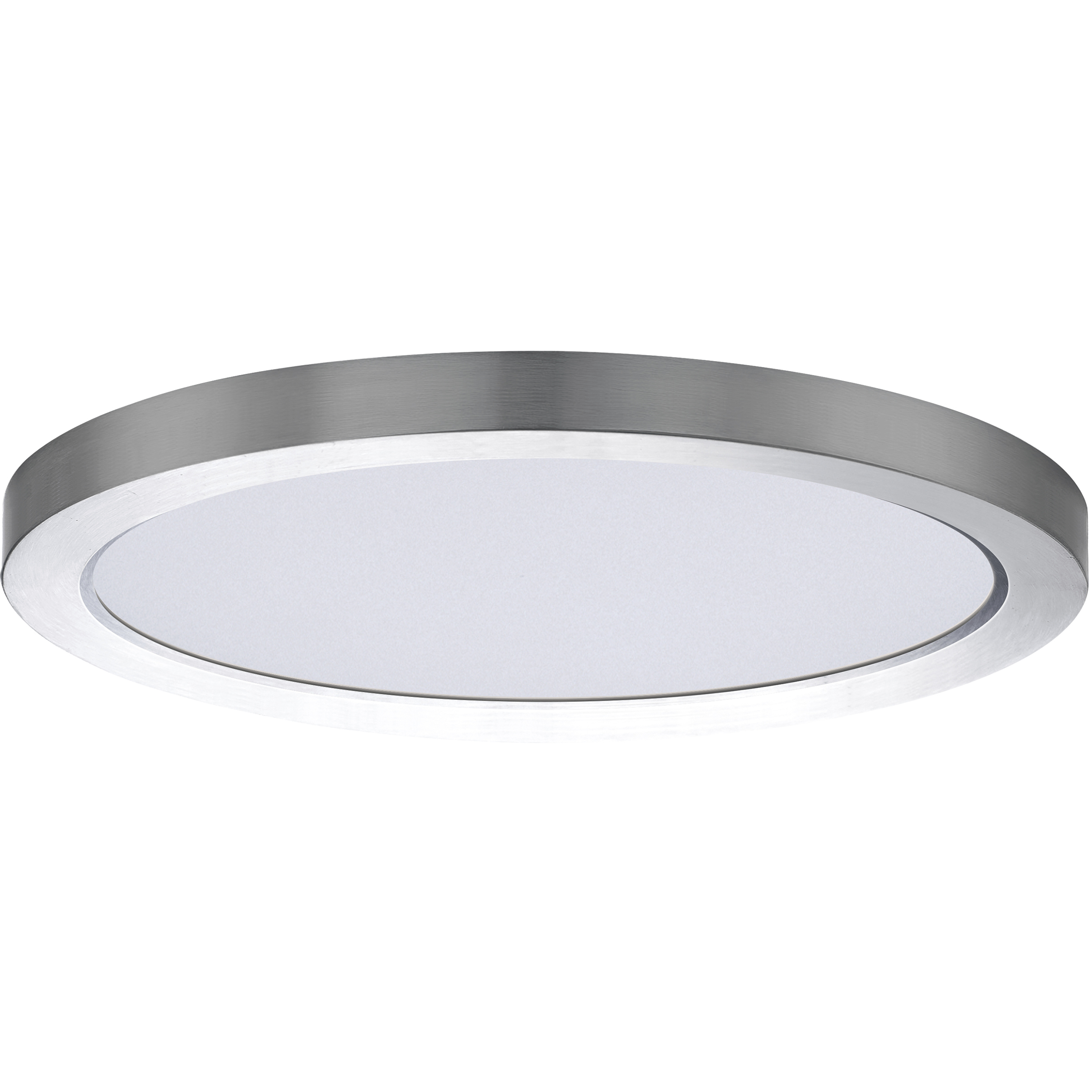 Chip LED 12 inch Satin Nickel Flush Mount Ceiling Light
