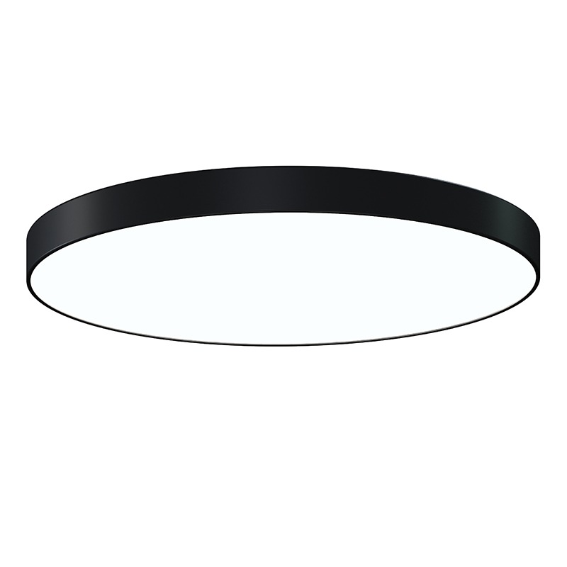 Pi LED 29.5 inch Satin Black Surface Mount Ceiling Light in 3000K