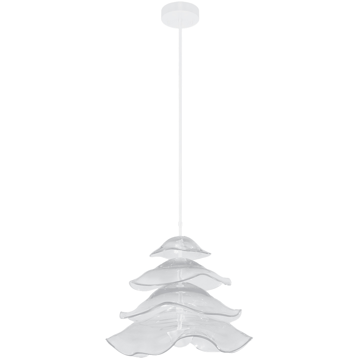 Embark 1 Light 20 inch White Pendant Ceiling Light