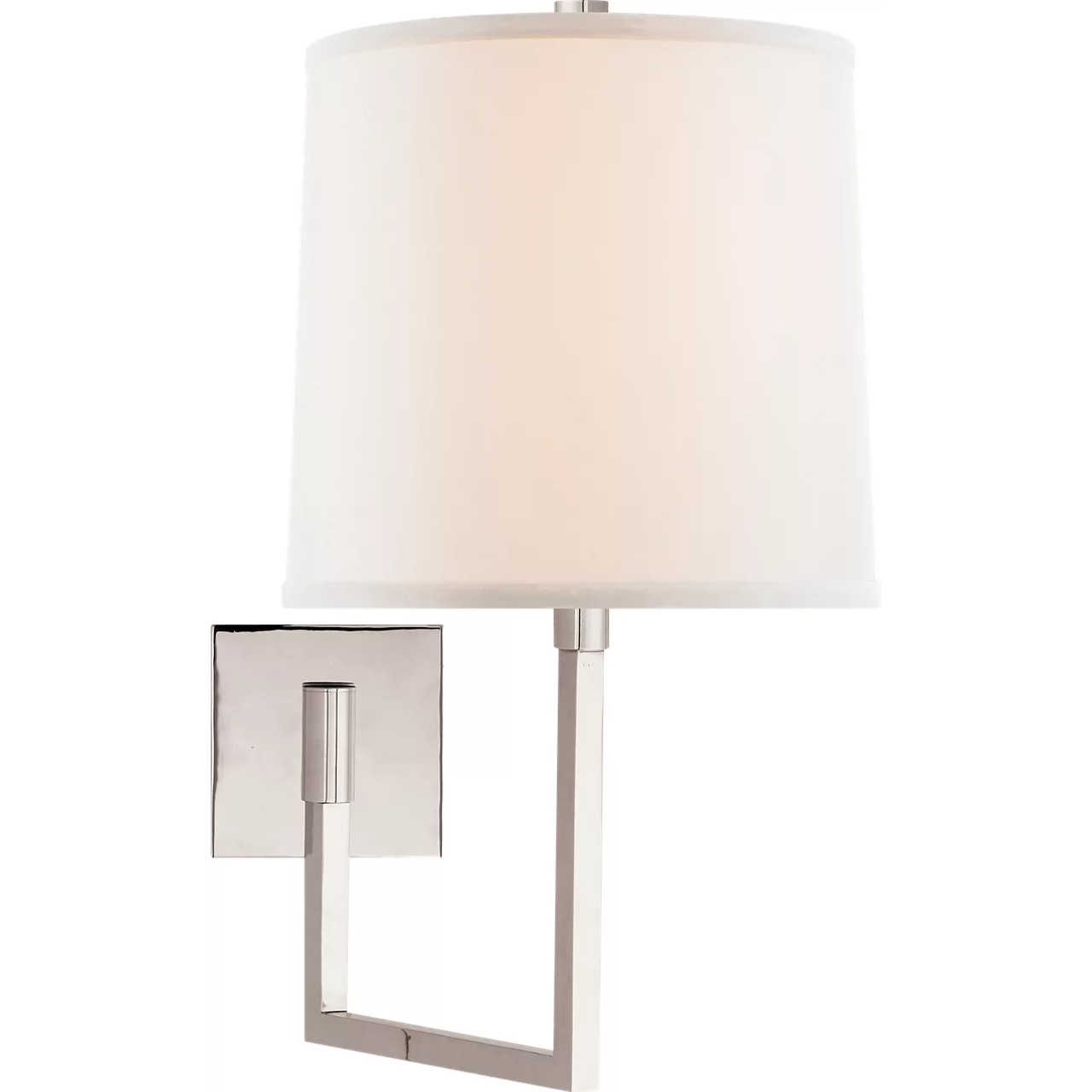 Barbara Barry Aspect 1 Light 10 inch Polished Nickel Articulating Sconce Wall Light, Large