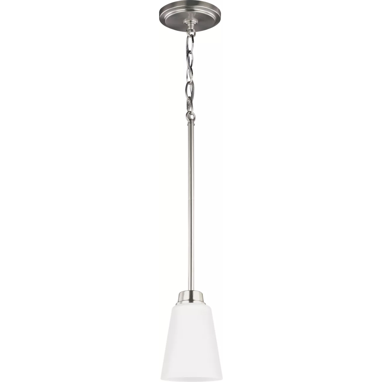 Kerrville 1 Light 4.38 inch Brushed Nickel Pendant Ceiling Light
