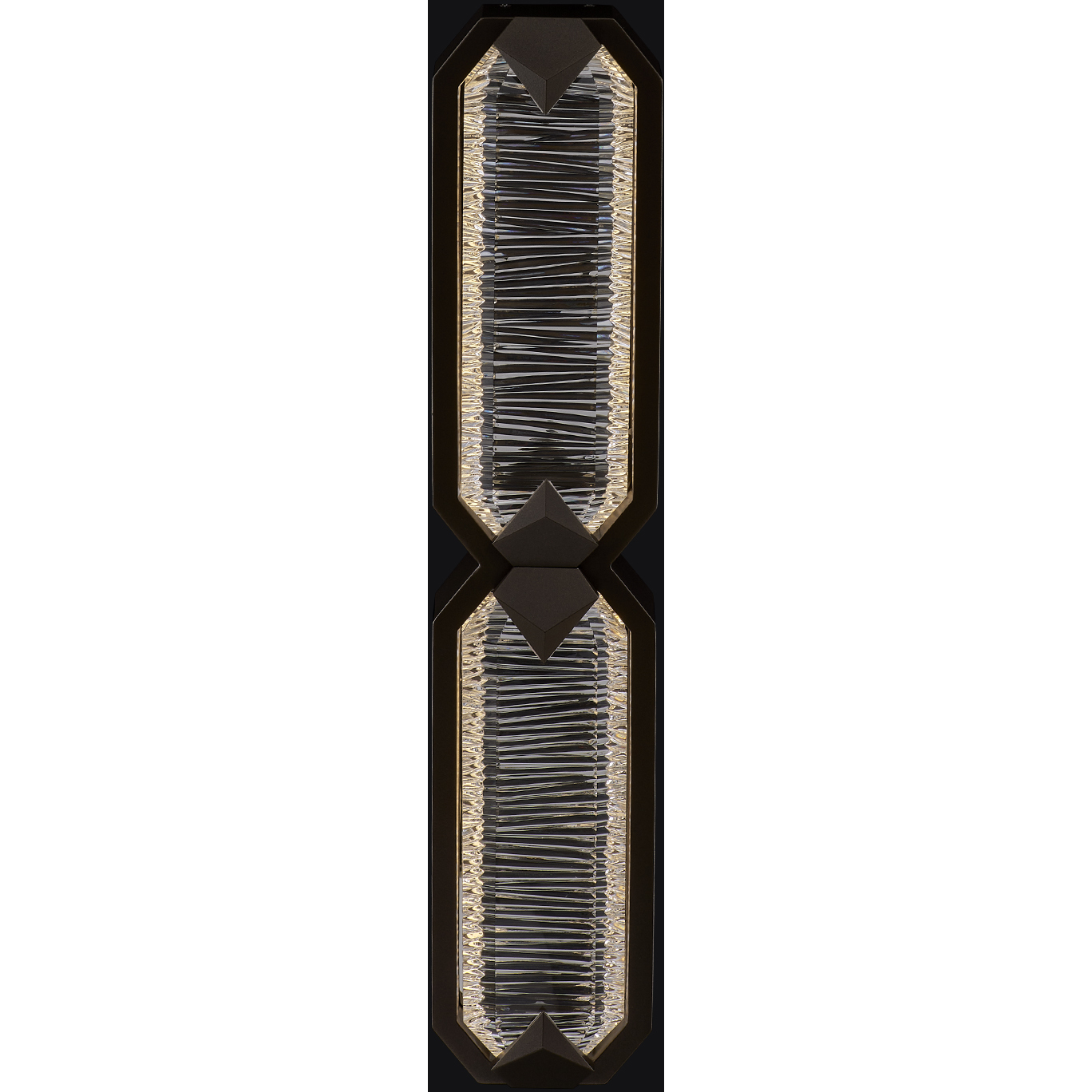 Carato 25 inch Bronze Flourocarbon Outdoor Wall Sconce