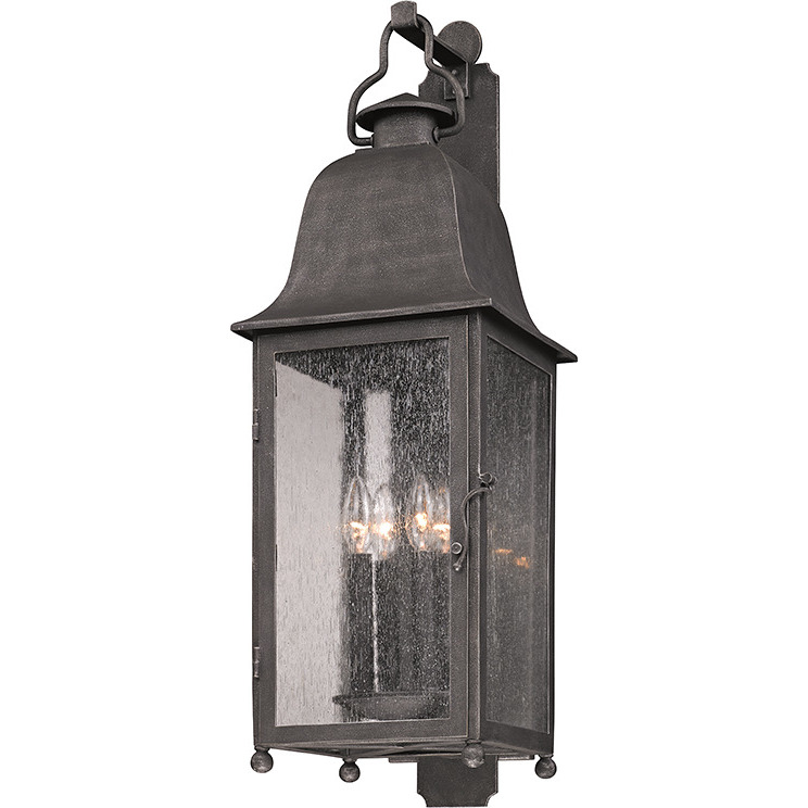 Larchmont 4 Light 31.5 inch Vintage Bronze Outdoor Wall Sconce