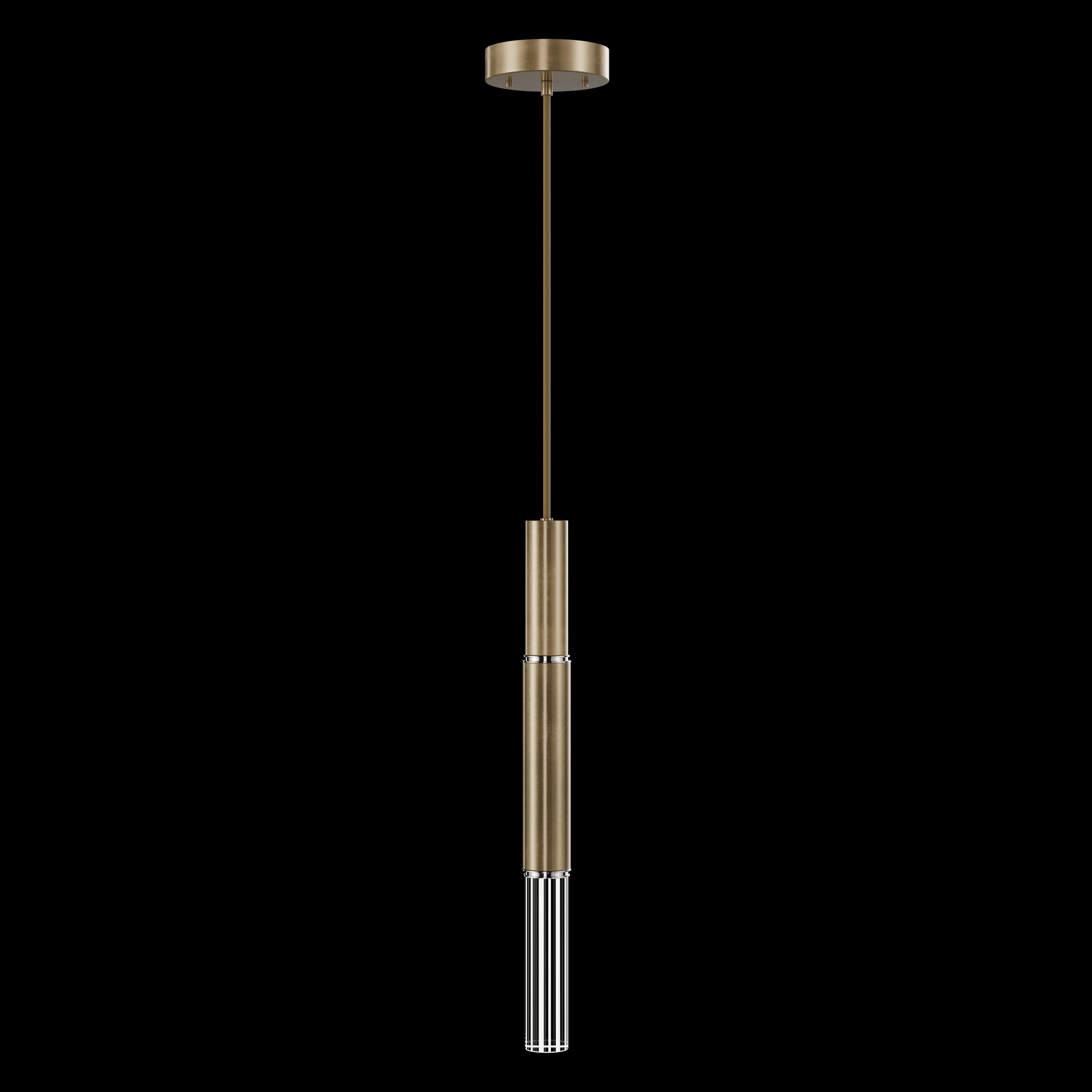 Antonia 1 Light 6.5 inch Gold Pendant Ceiling Light