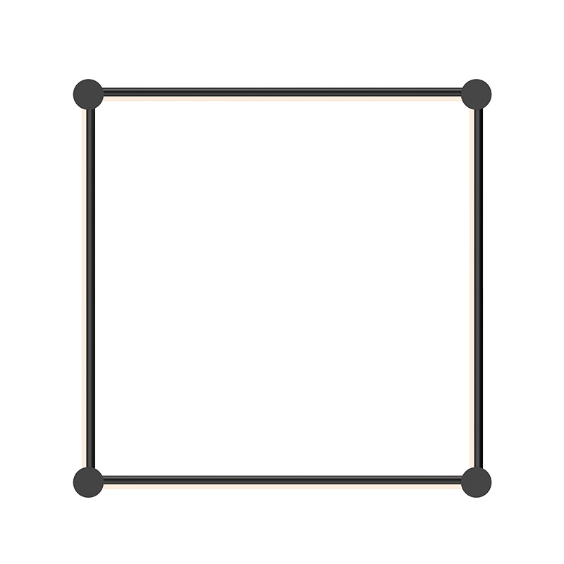 Purolinear 360 LED 26.75 inch Satin Black ADA Wall Bar Light Wall Light