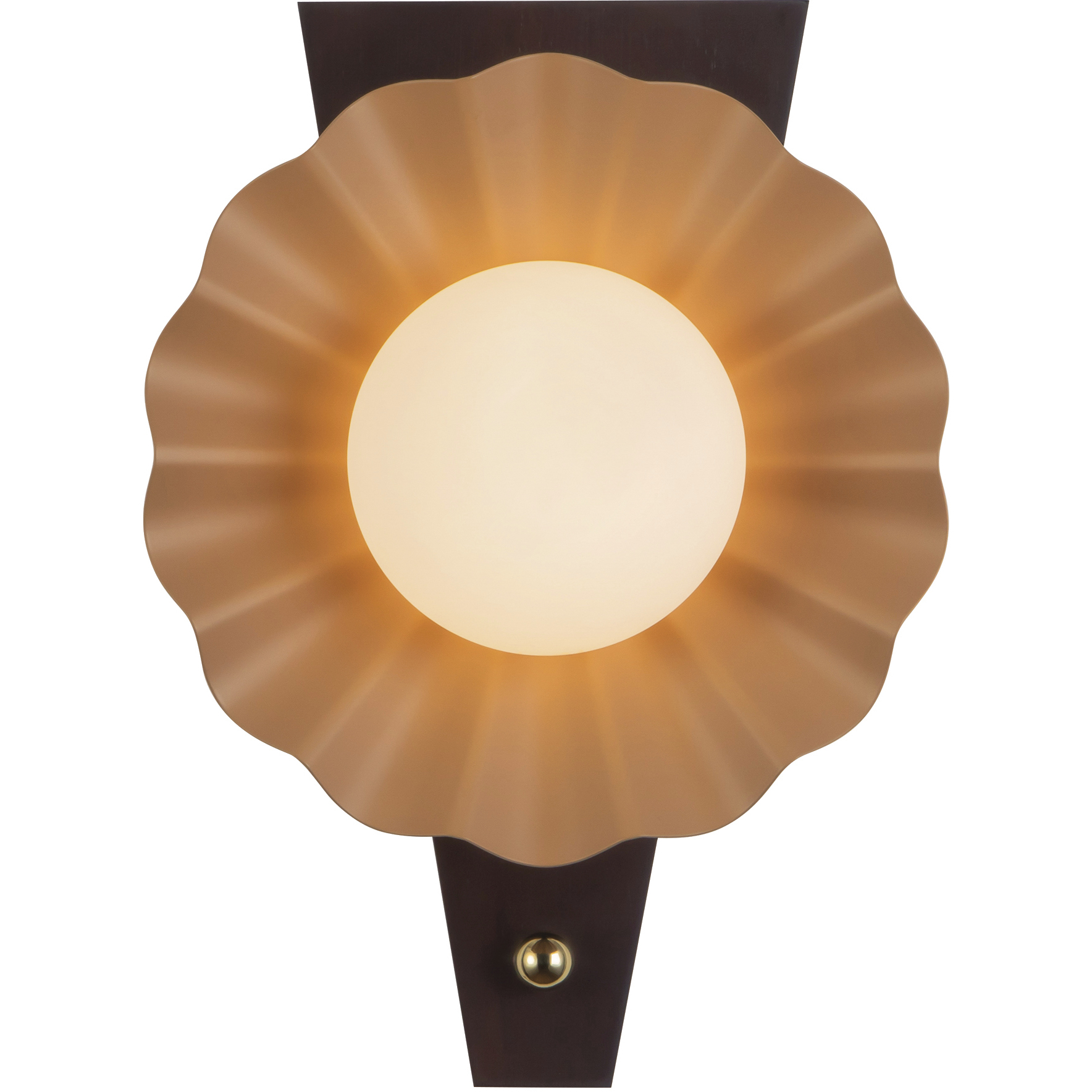 Furrow 1 Light 12 inch Peach Wall Sconce Wall Light