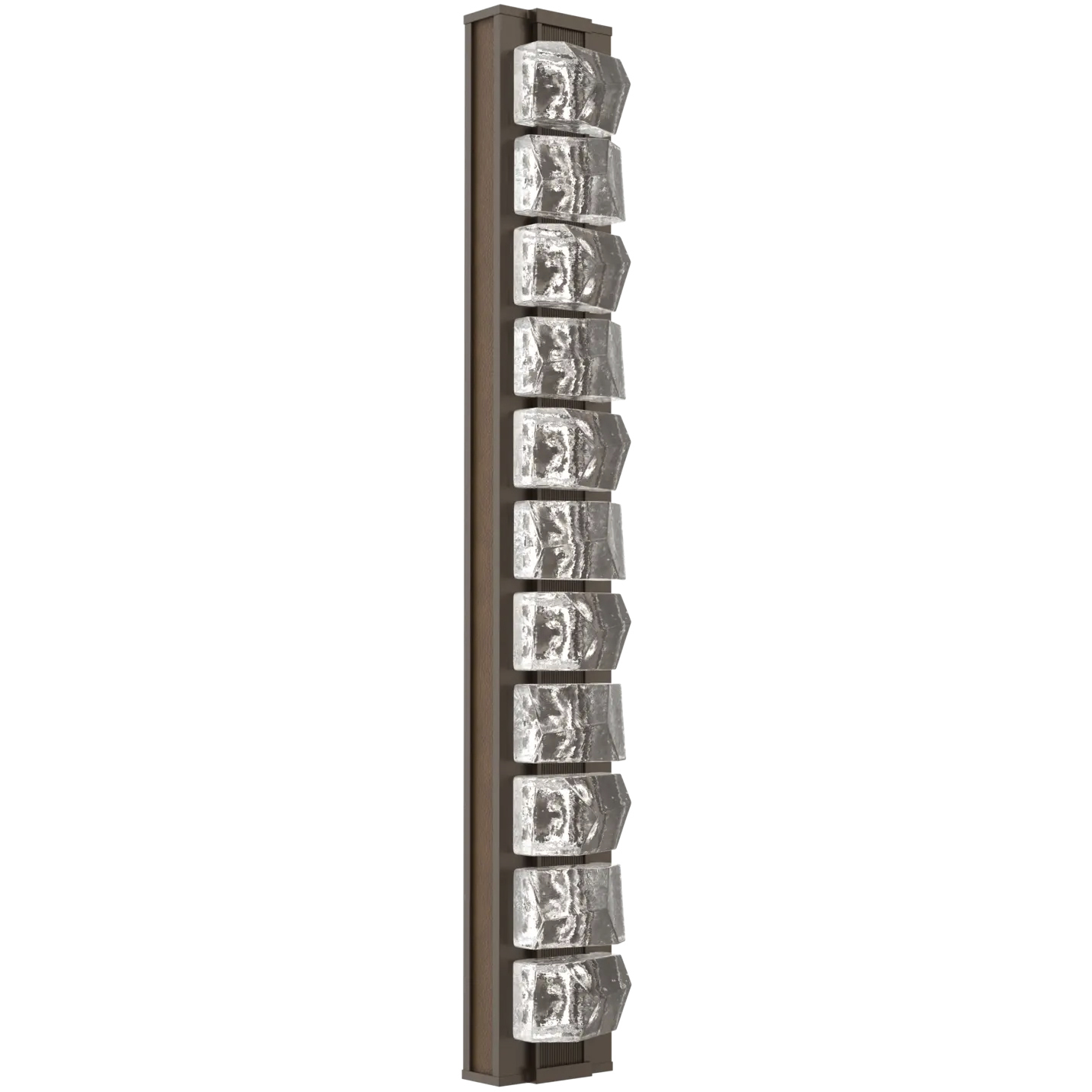 Tessera LED 5.1 inch Flat Bronze with Nutmeg Sconce Wall Light