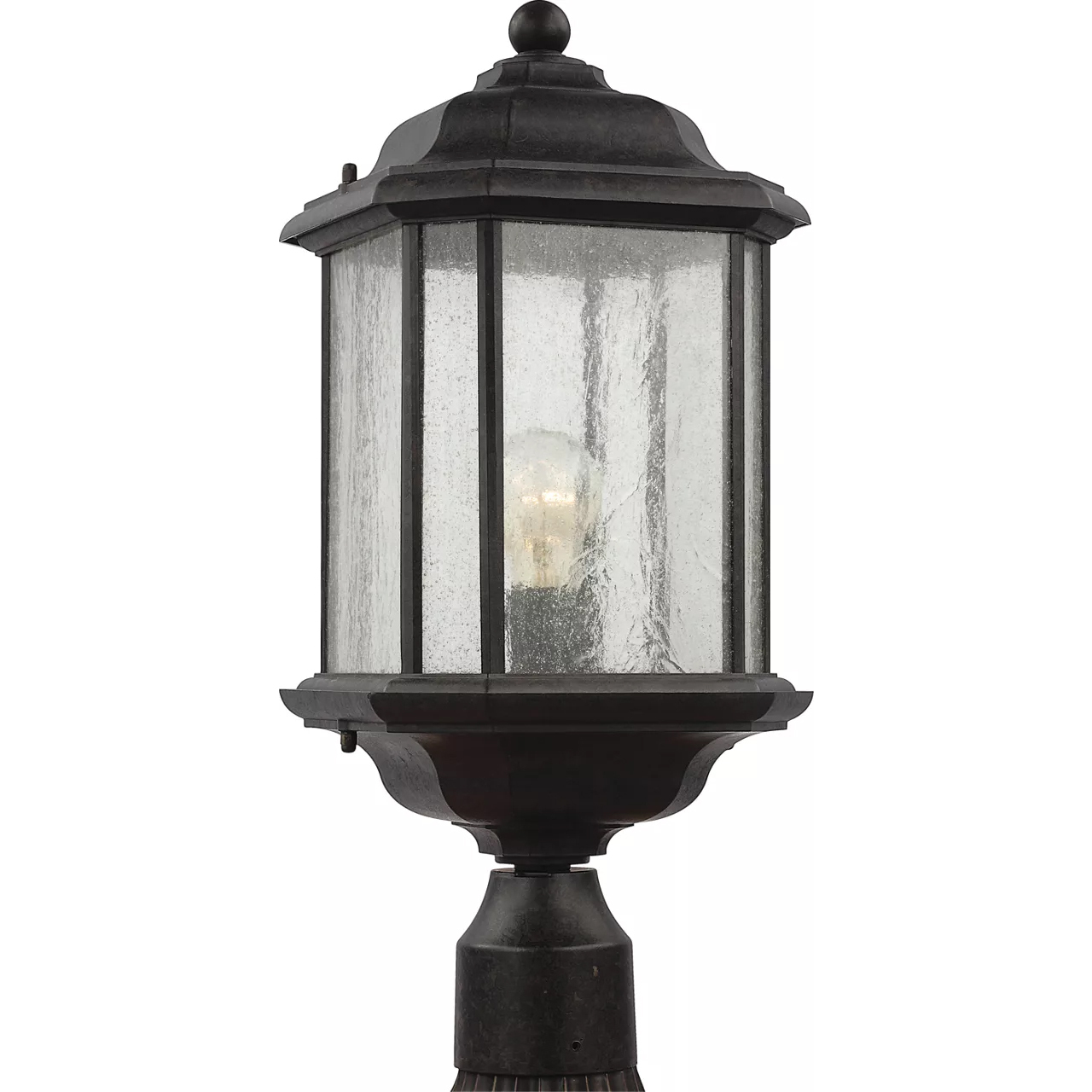 Kent 1 Light 20.25 inch Oxford Bronze Outdoor Post Lantern