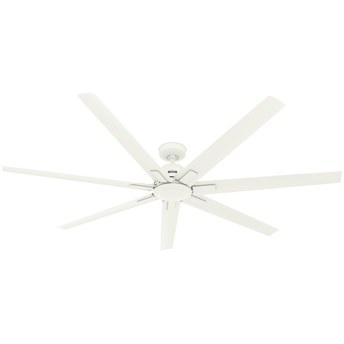 Downtown 72 inch Matte White Outdoor Ceiling Fan