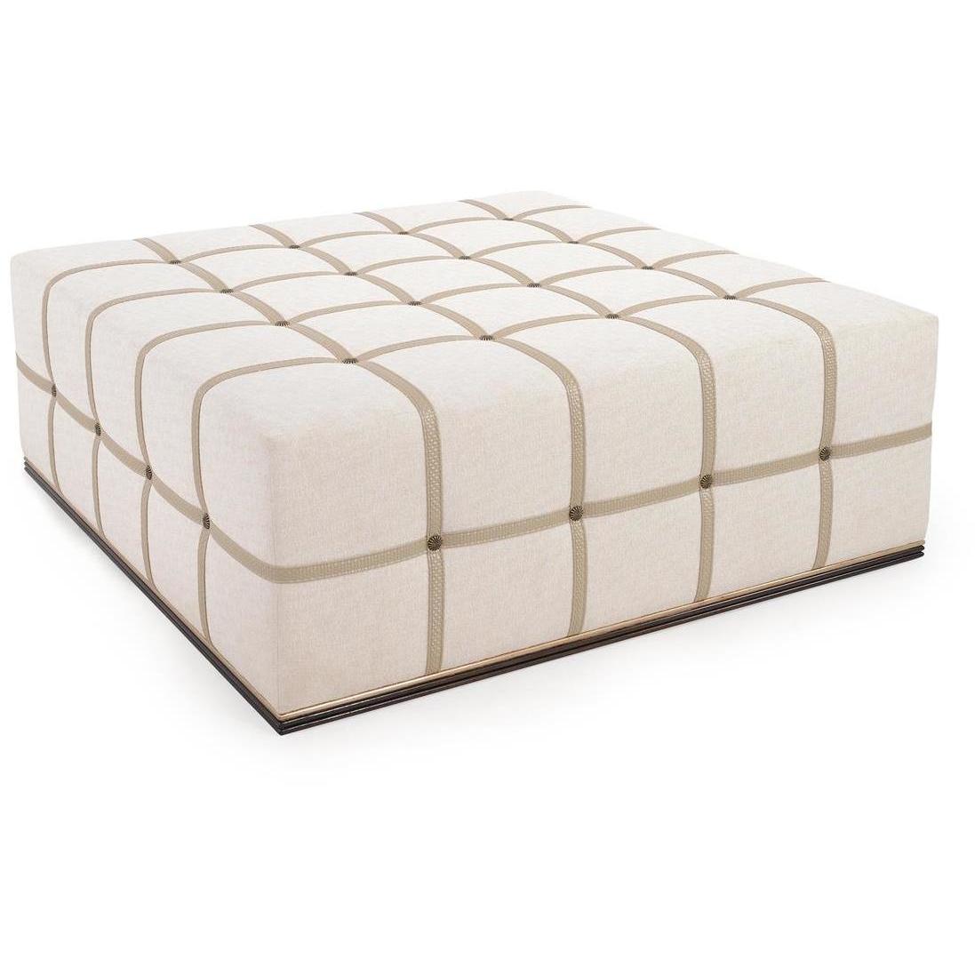 Steamer Trunk 20 inch Cocktail Ottoman