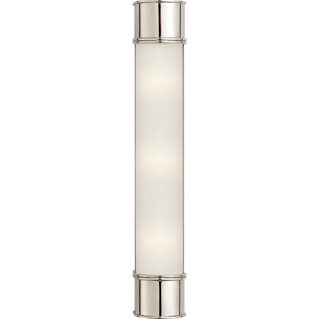 Chapman & Myers Oxford 3 Light 4 inch Polished Nickel Bath Sconce Wall Light