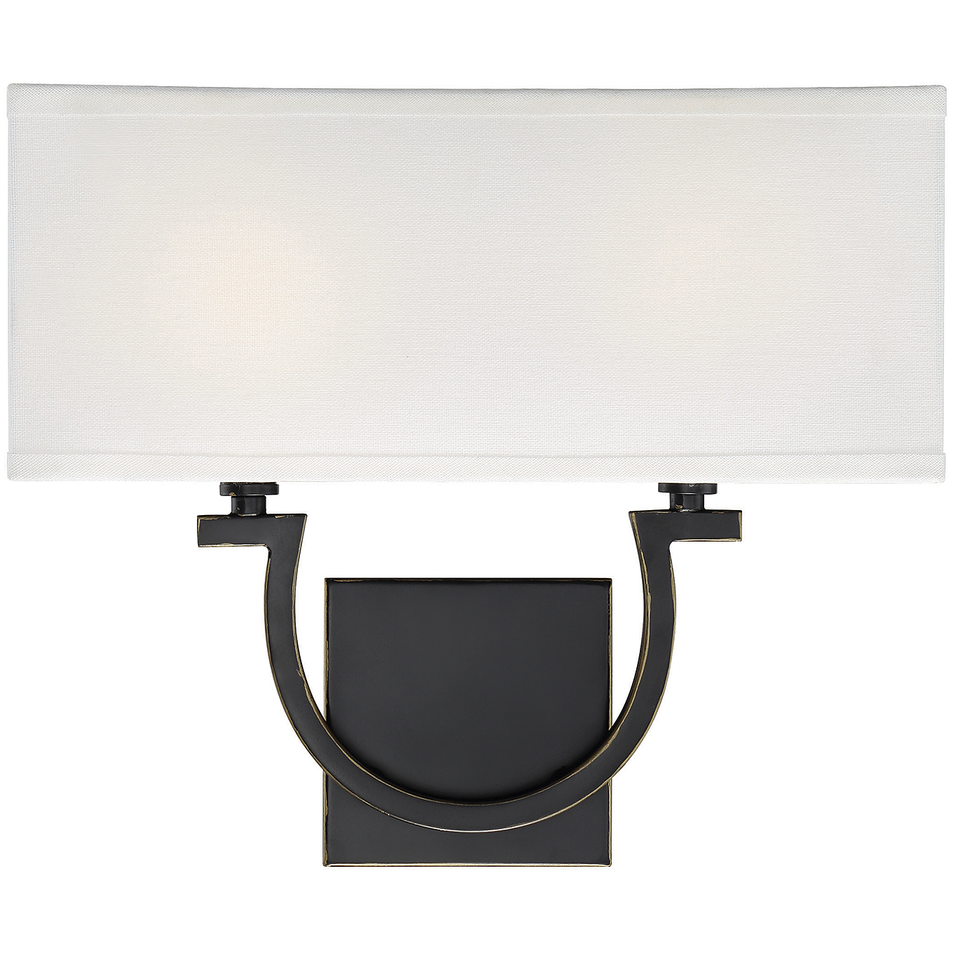 Rhodes 2 Light 14 inch Classic Bronze ADA Wall Sconce Wall Light, Essentials