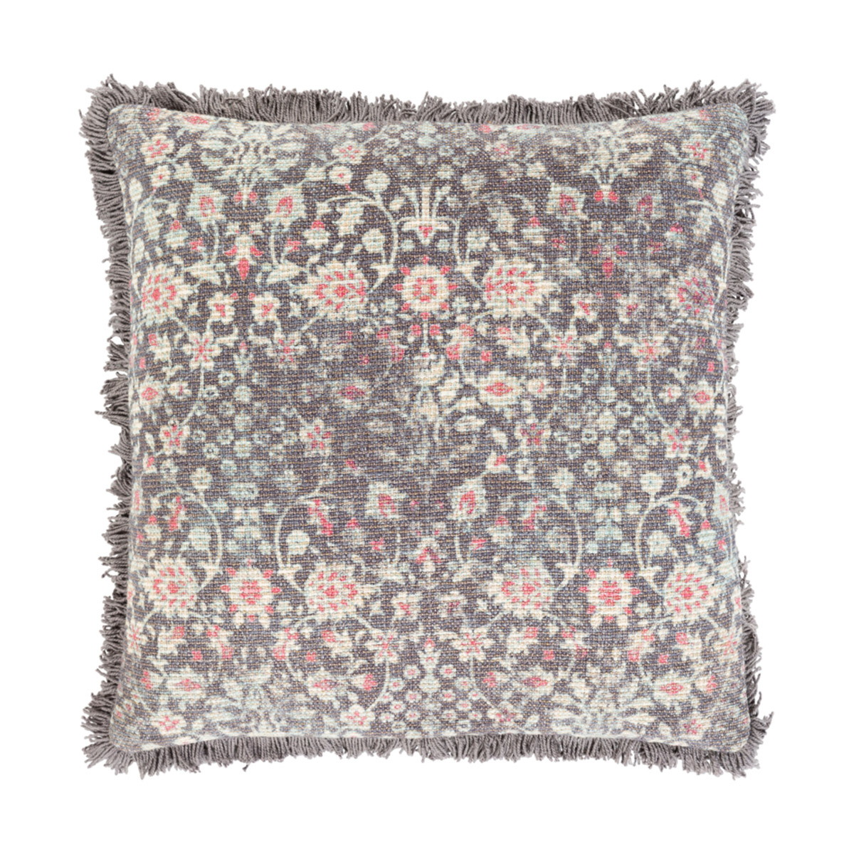 Mandana 20 X 20 inch Butter/Mint/Medium Gray/Bright Pink Pillow Kit, Square