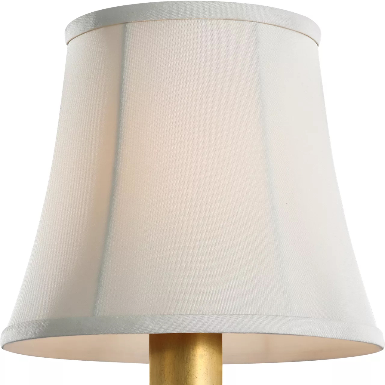 Visual Comfort Clip Champagne Silk Soft Empire 6 inch Empire Shade, 6in
