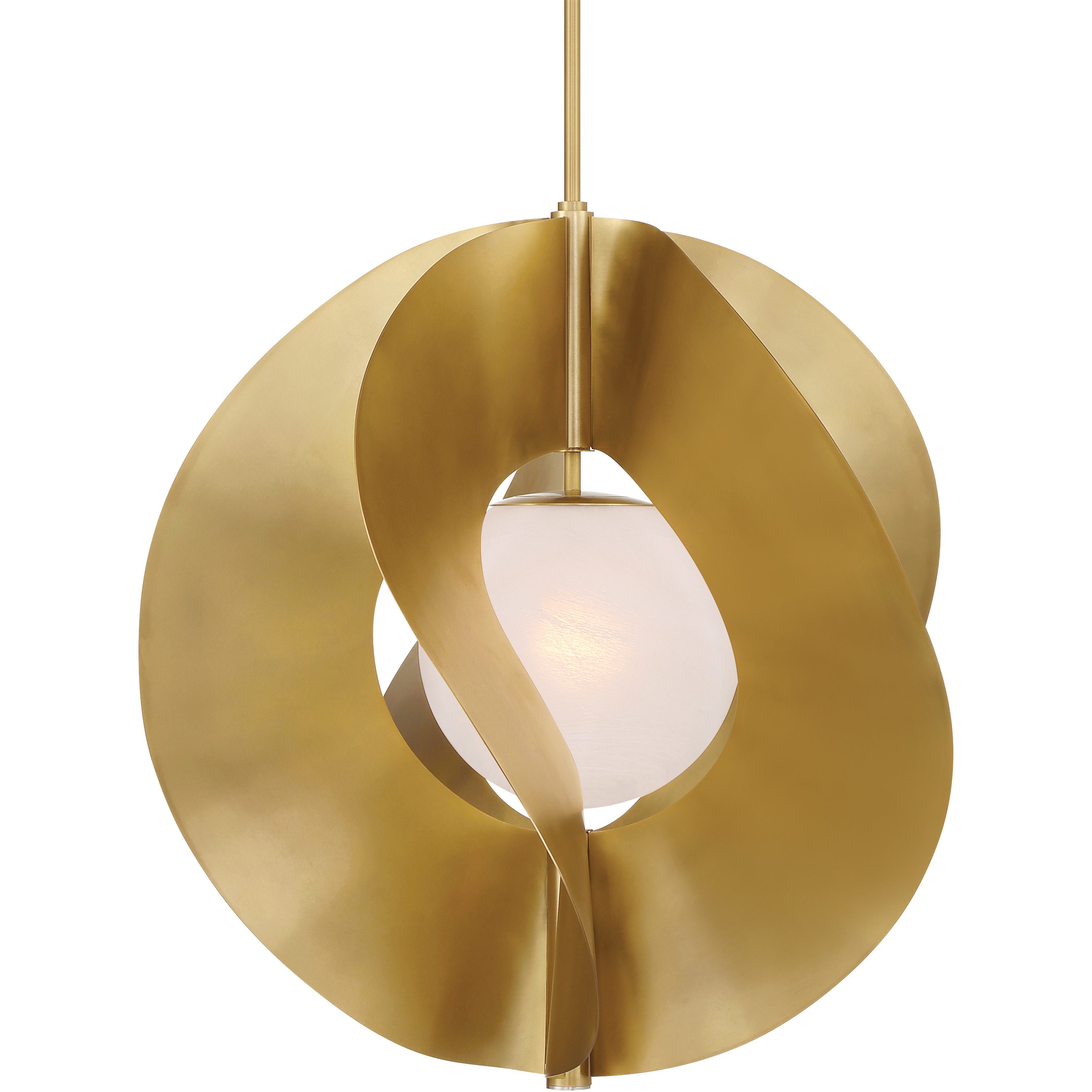 Minka-Lavery Gloria 1 Light 24 inch Legacy Brass Pendant Ceiling Light 3951-732 - Open Box