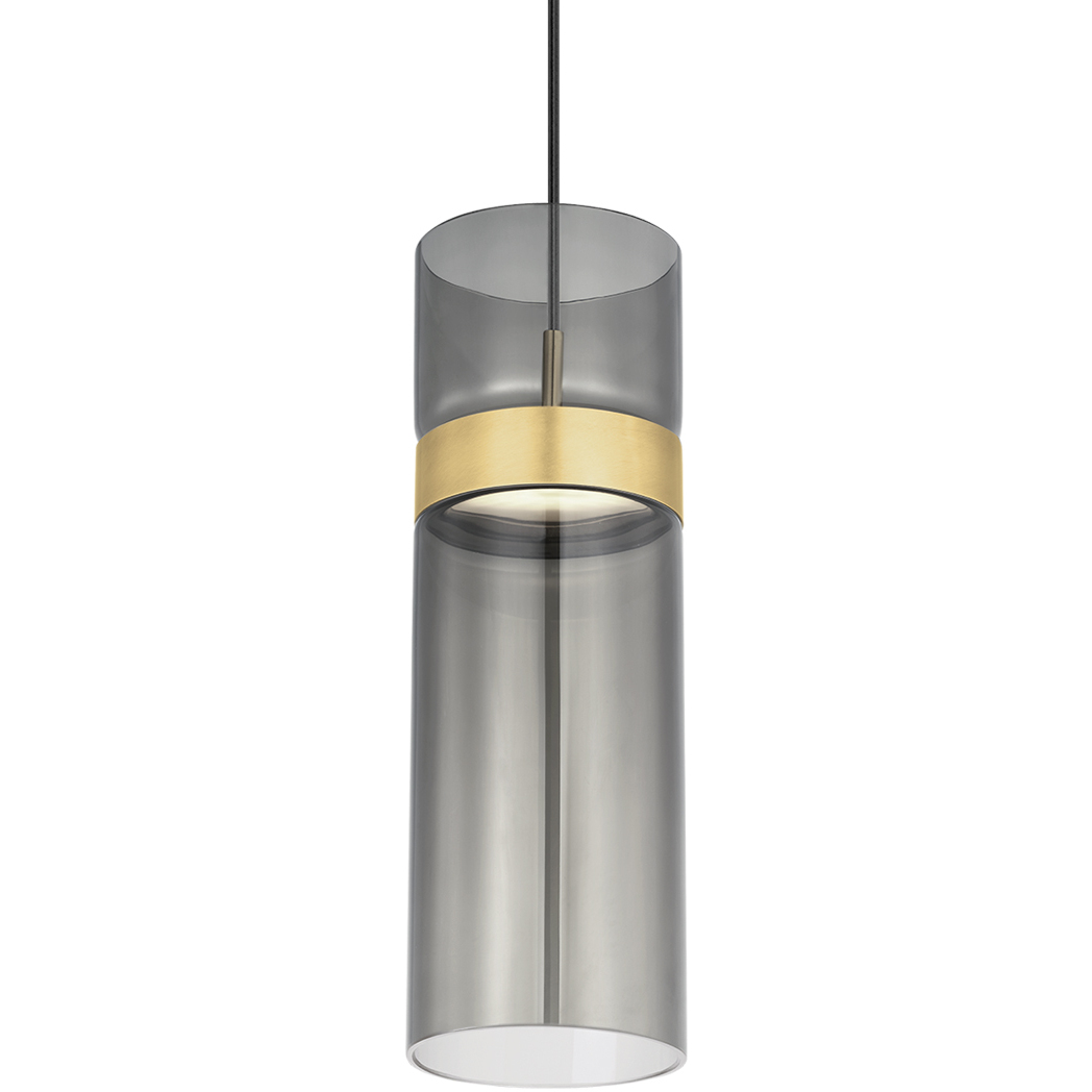 Sean Lavin Manette LED 5 inch Natural Brass Pendant Ceiling Light, Integrated LED
