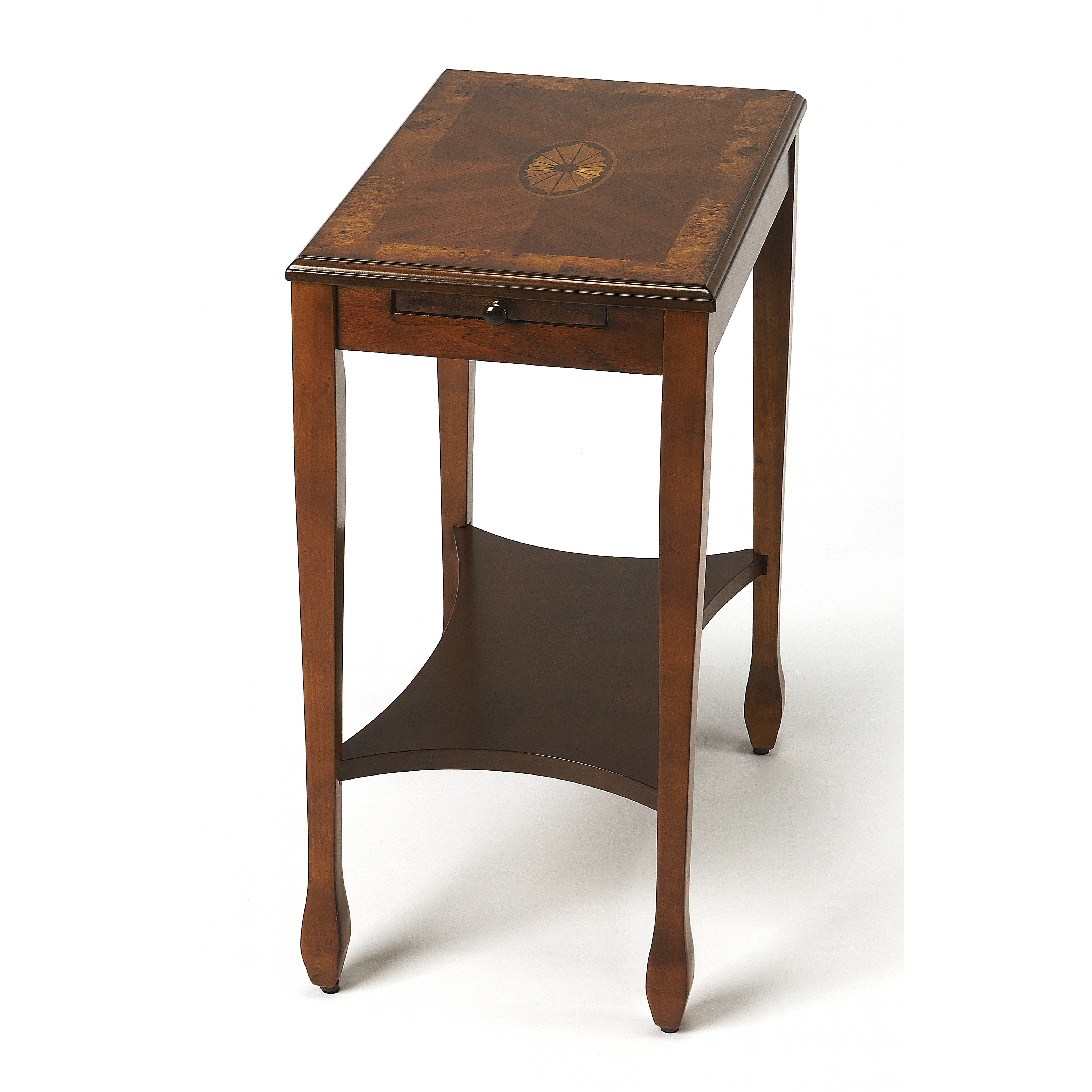 Masterpiece Gilbert  25 X 18 inch Olive Ash Burl Accent Table