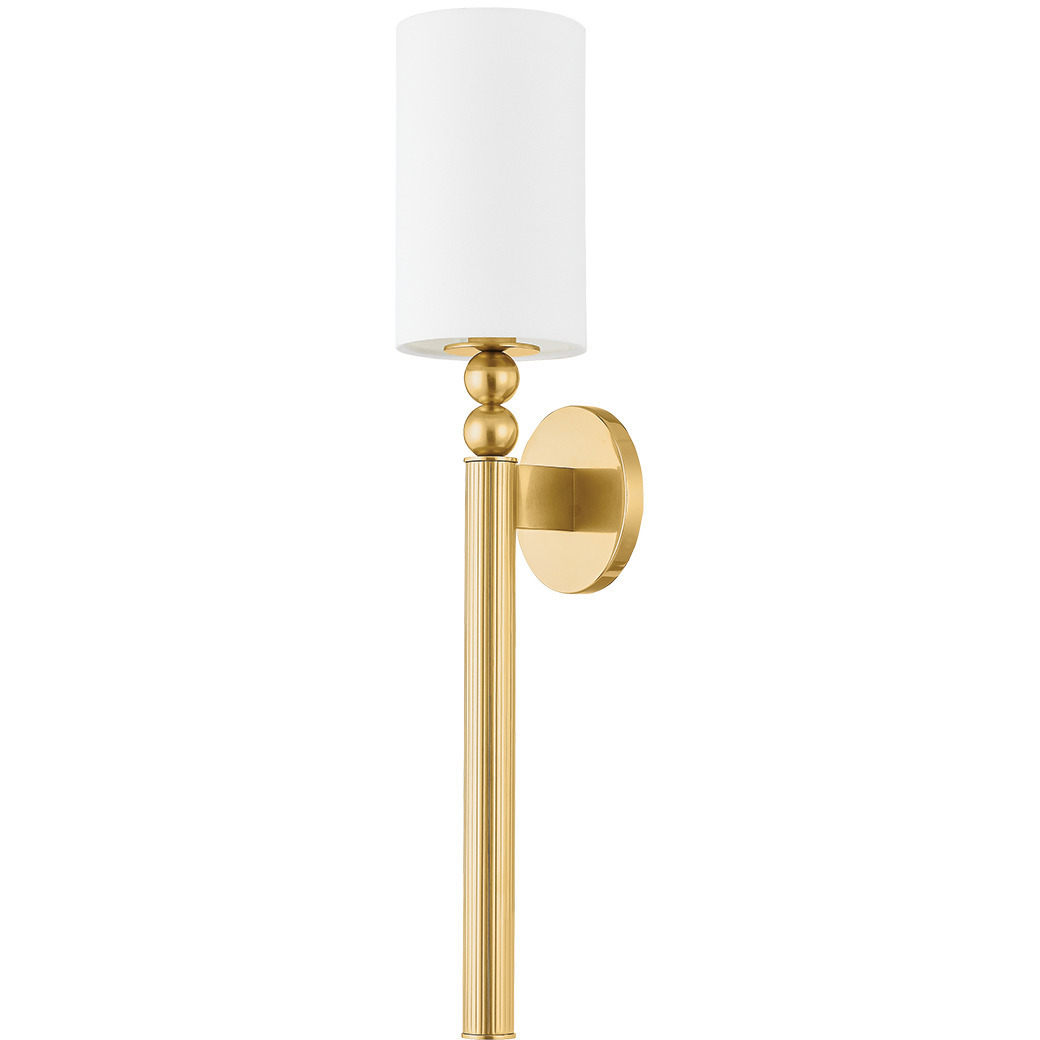 Lakeport 1 Light 4.75 inch Aged Brass Wall Sconce Wall Light